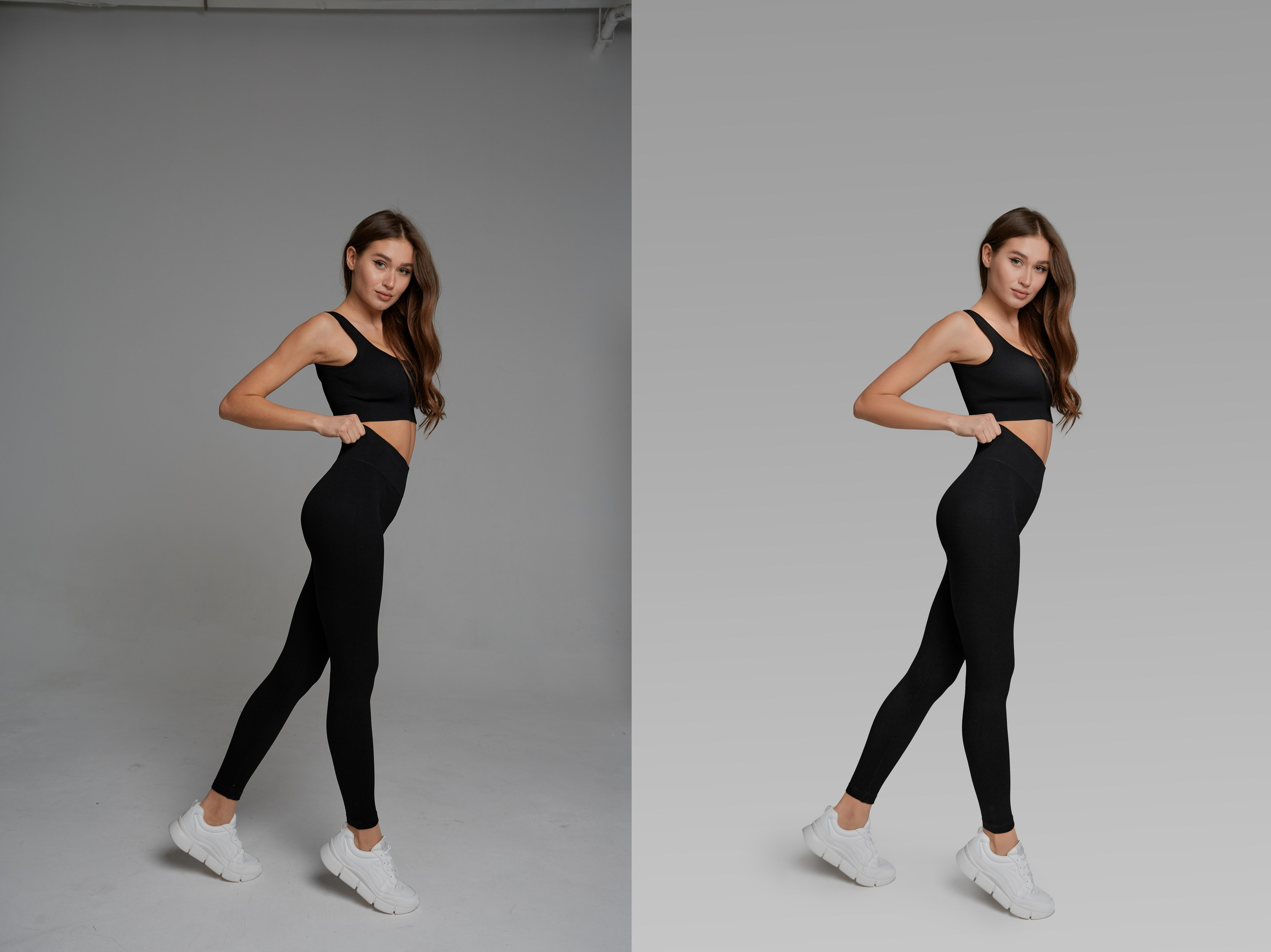 Ретушь портретов для рекламы спортивной одежды — динамика и стиль! | Студия SVITHART