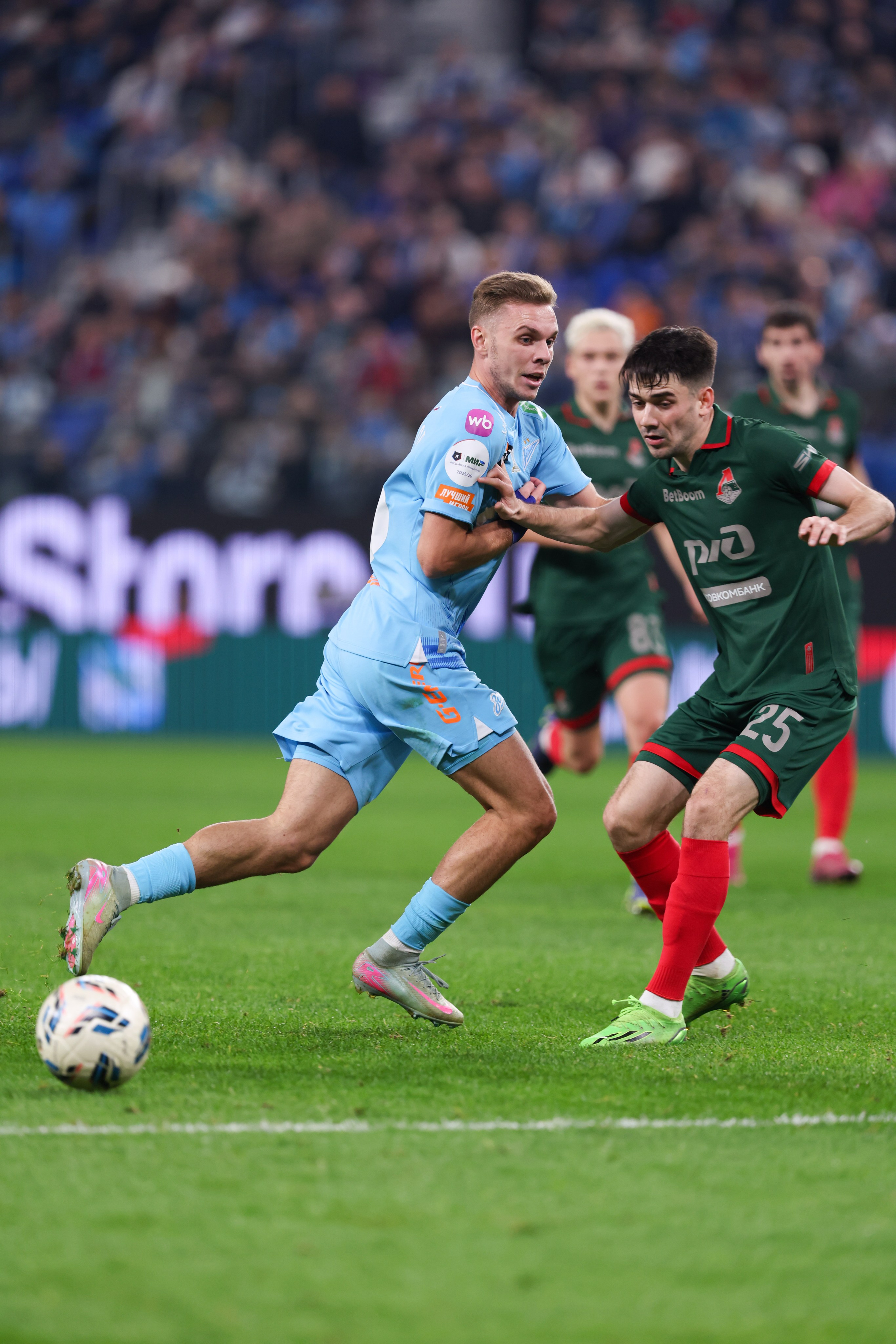 ФК «Зенит» — ФК «Локомотив» 14 тур РПЛ 01.11.2025. Спортивный и репортажный фотограф Антон Тереханов