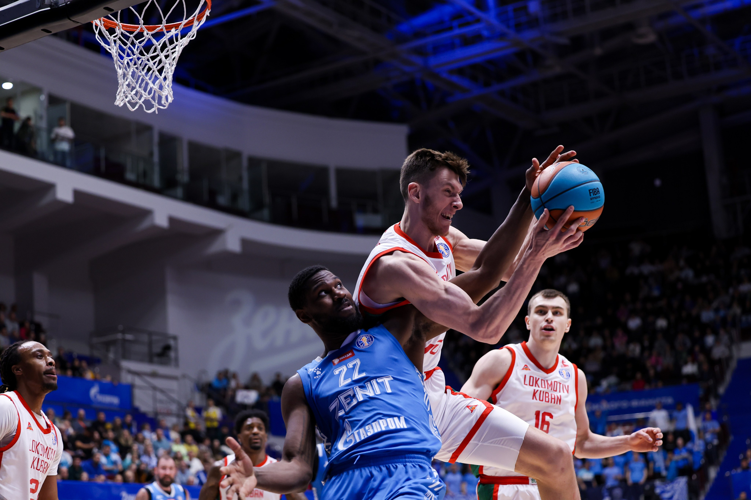 БК Зенит — БК Локомотив-Кубань 07.05.2025. Спортивный и репортажный фотограф Антон Тереханов