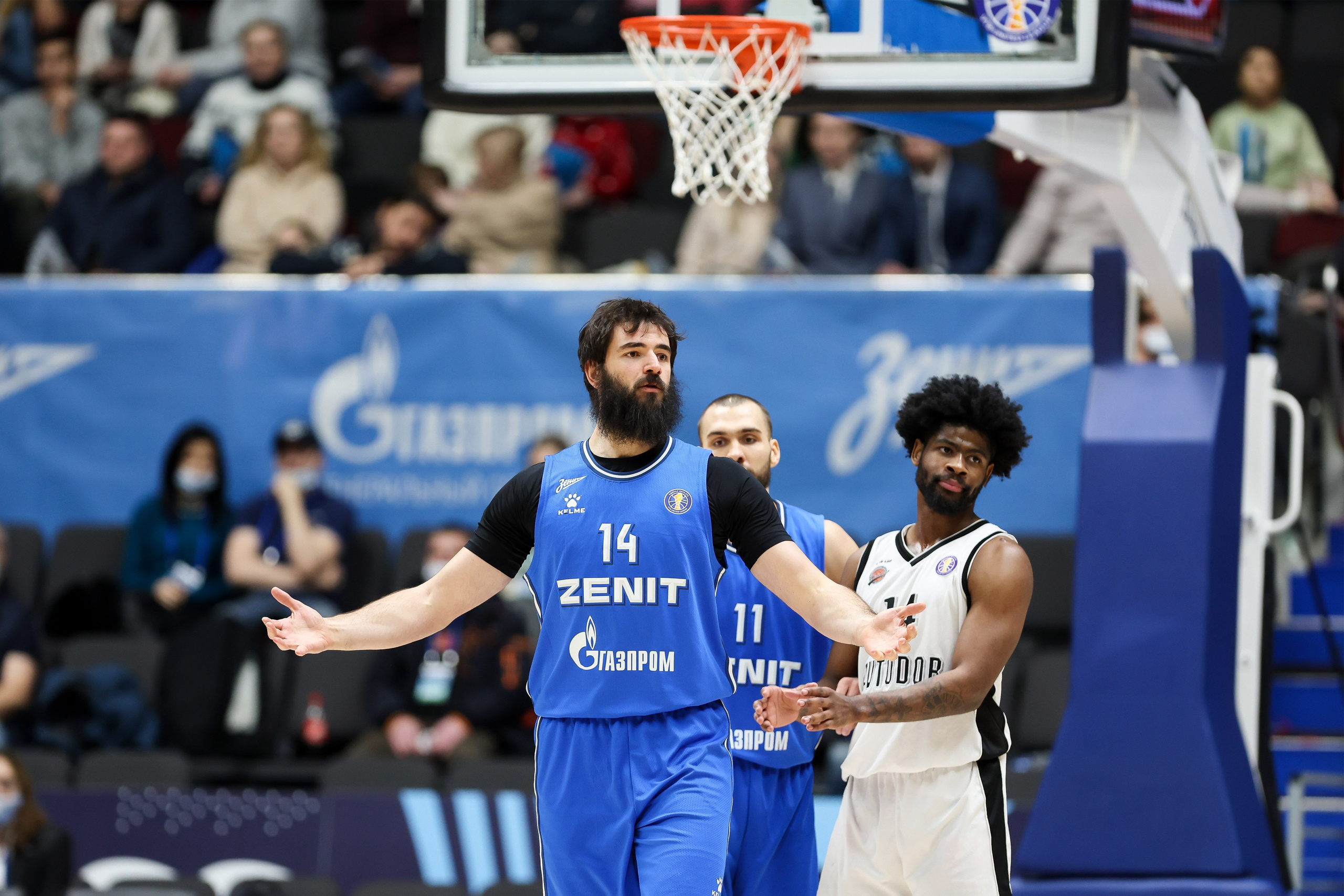 Зенит-Автодор 14.01.2024. Спортивный и репортажный фотограф Антон Тереханов