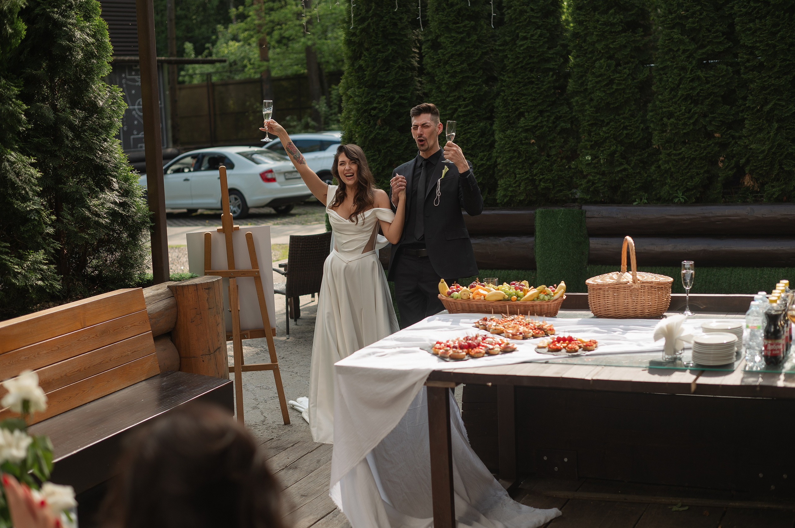 Динамичная свадьба где гости были активными участниками праздника. Свадебный фотограф в Ярославле Денис Медоваров