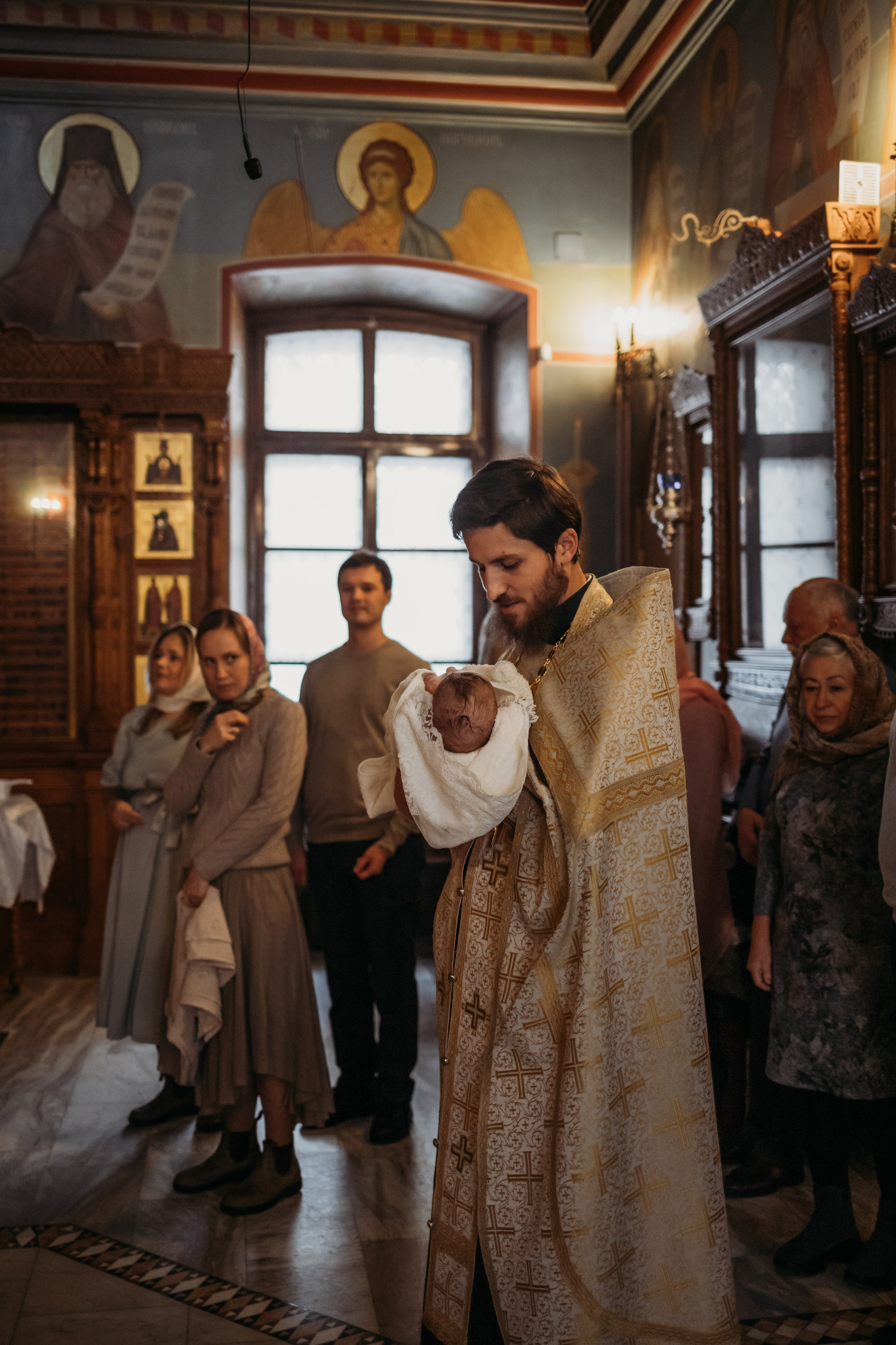 Крещение Тимофея. Семейный и детский фотограф в Москве Александра Нараевская