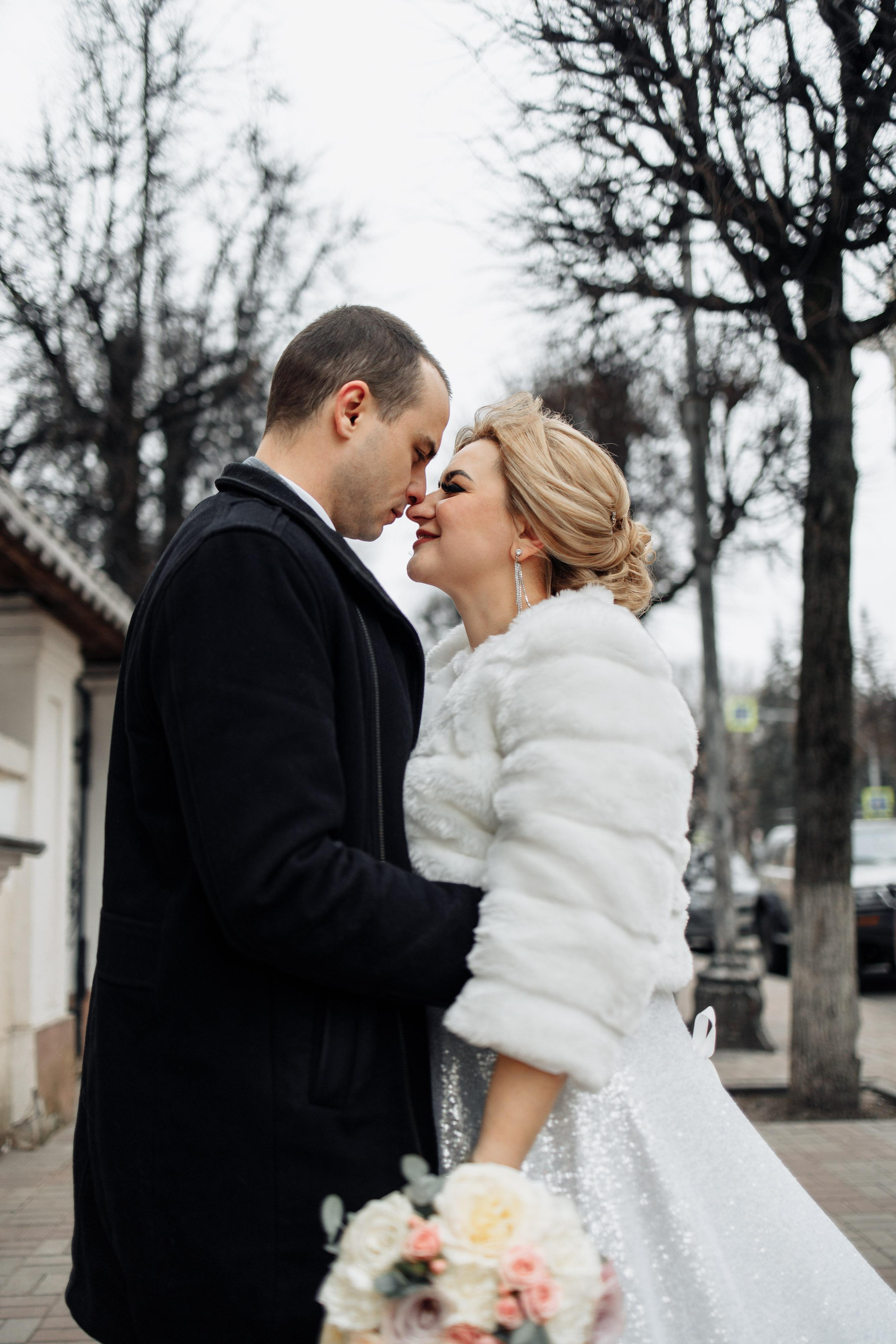 Свадьба в Смоленске зимой. Зимняя свадьба. Свадебный фотограф Вашкевич Денис