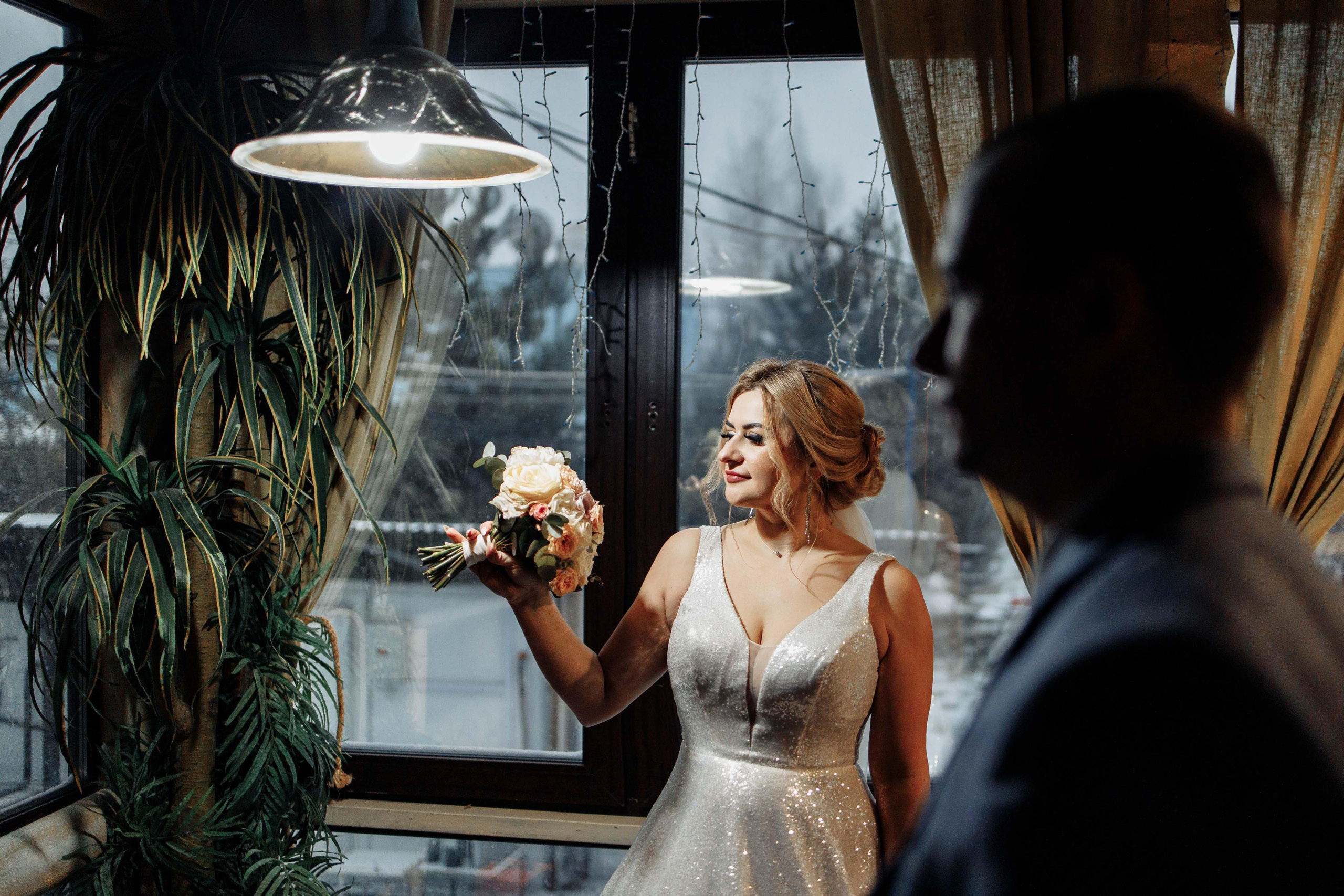 Свадьба в Смоленске зимой. Зимняя свадьба. Свадебный фотограф Вашкевич Денис