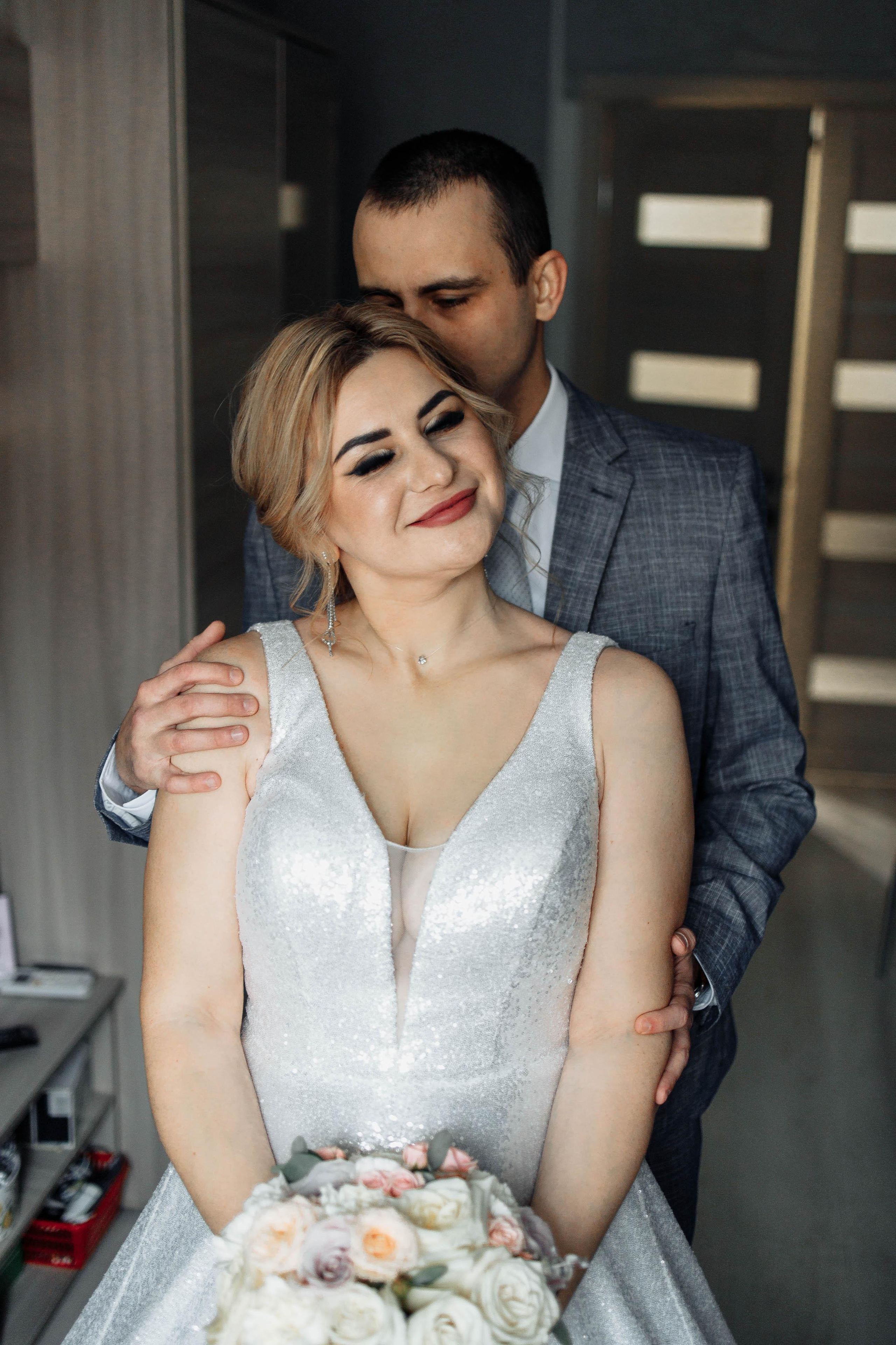 Свадьба в Смоленске зимой. Зимняя свадьба. Свадебный фотограф Вашкевич Денис