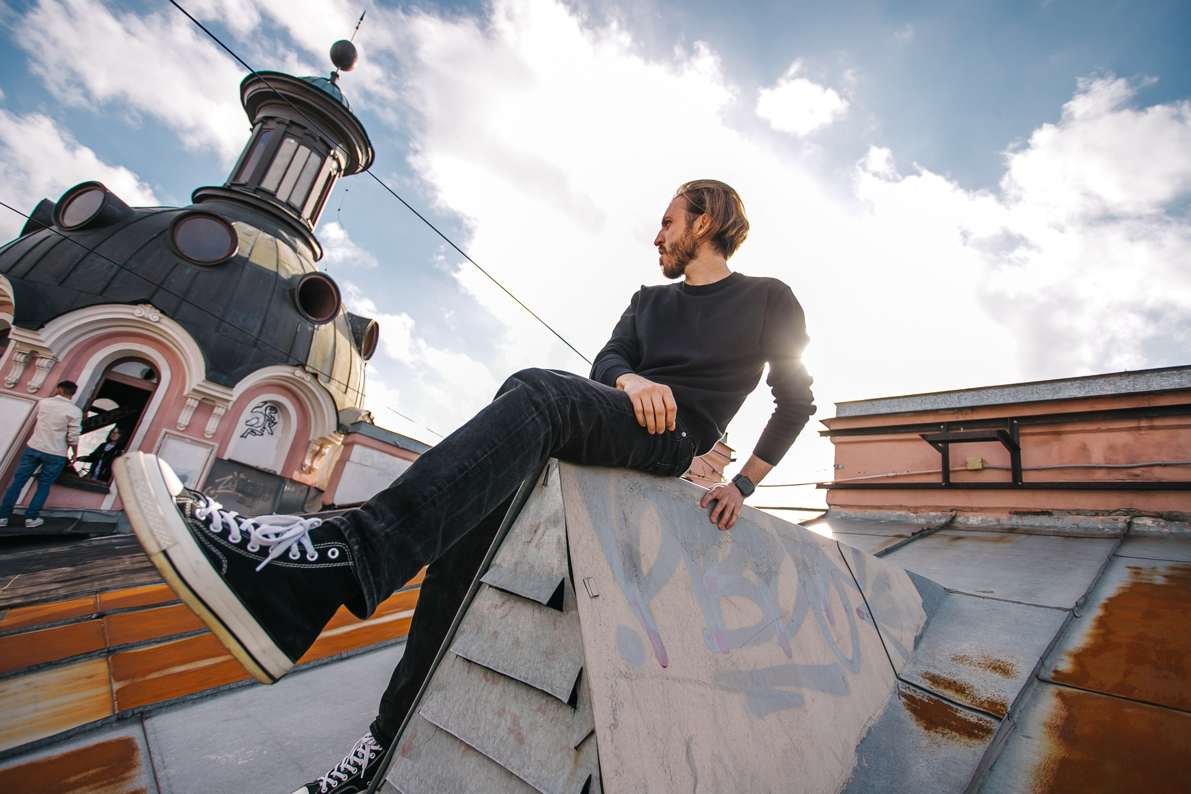 Прогулка по крышам. Фотограф в Санкт-Петербурге Юлия Ласкари