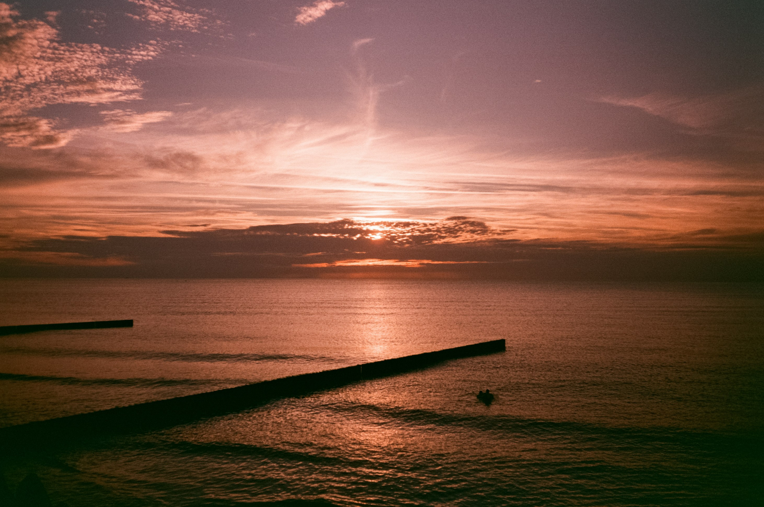 Закаты Зеленоградск, Светлогорск / Ricoh MF-1 / Konica Centuria 400