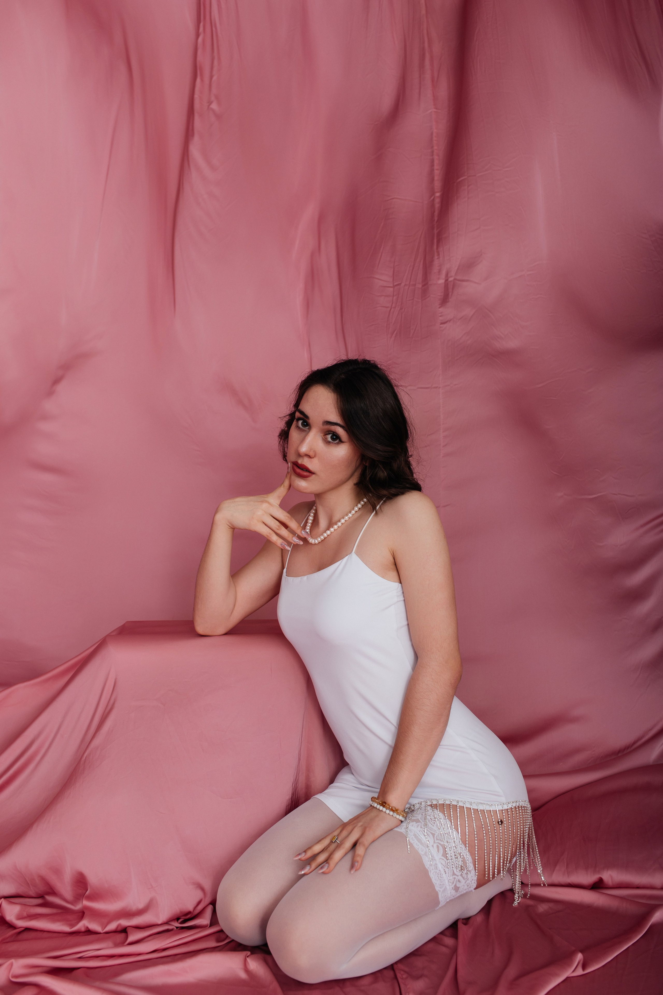 «Розовая ткань». Фотограф в Москве/Зарайске Шахова Марина