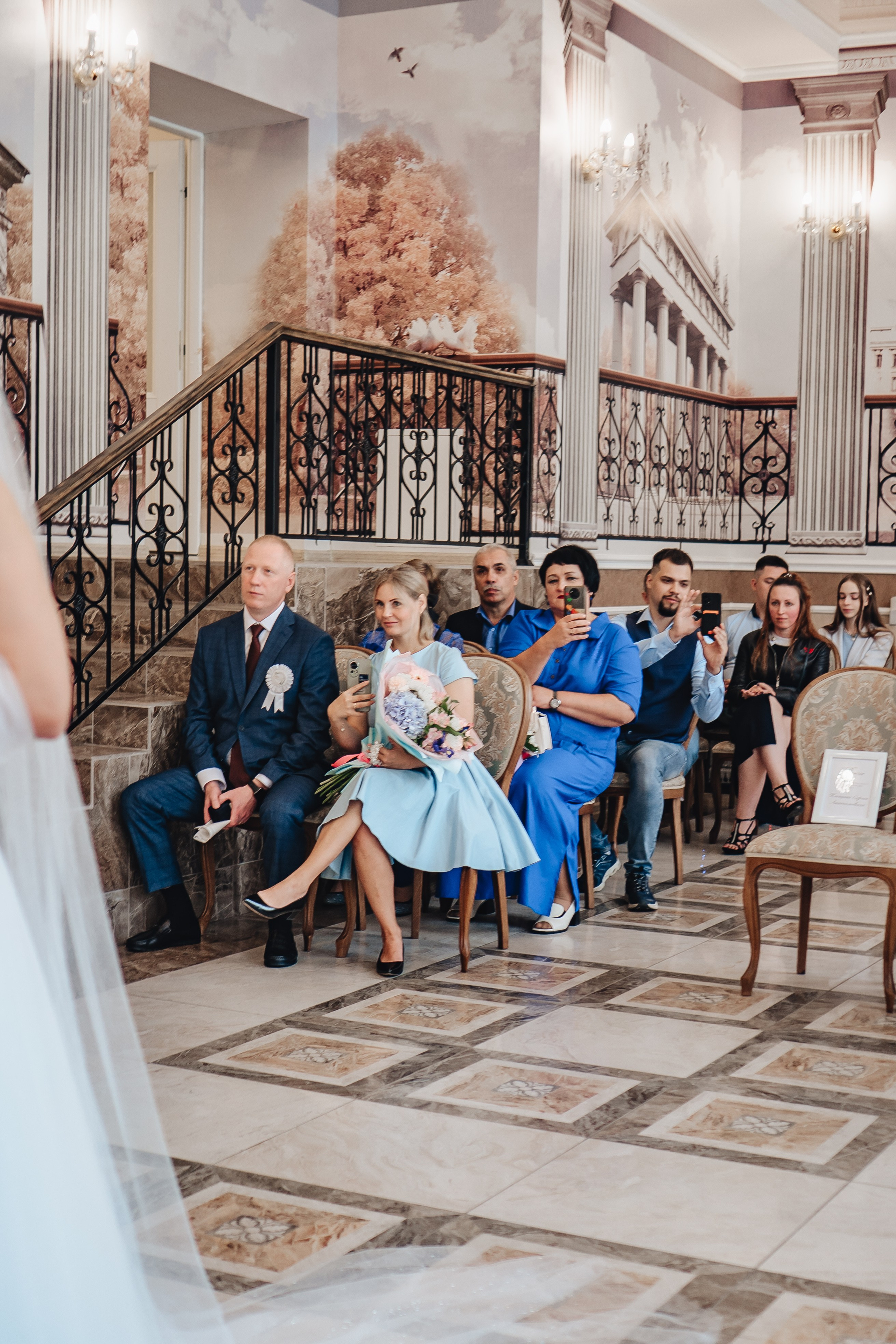 СВАДЕБНАЯ СЬЕМКА В ЗАГСЕ НА МОСКОВСКОМ ПРОСПЕКТЕ. Профессиональный фотограф, Санкт-Петербург — Виктория Богомолова