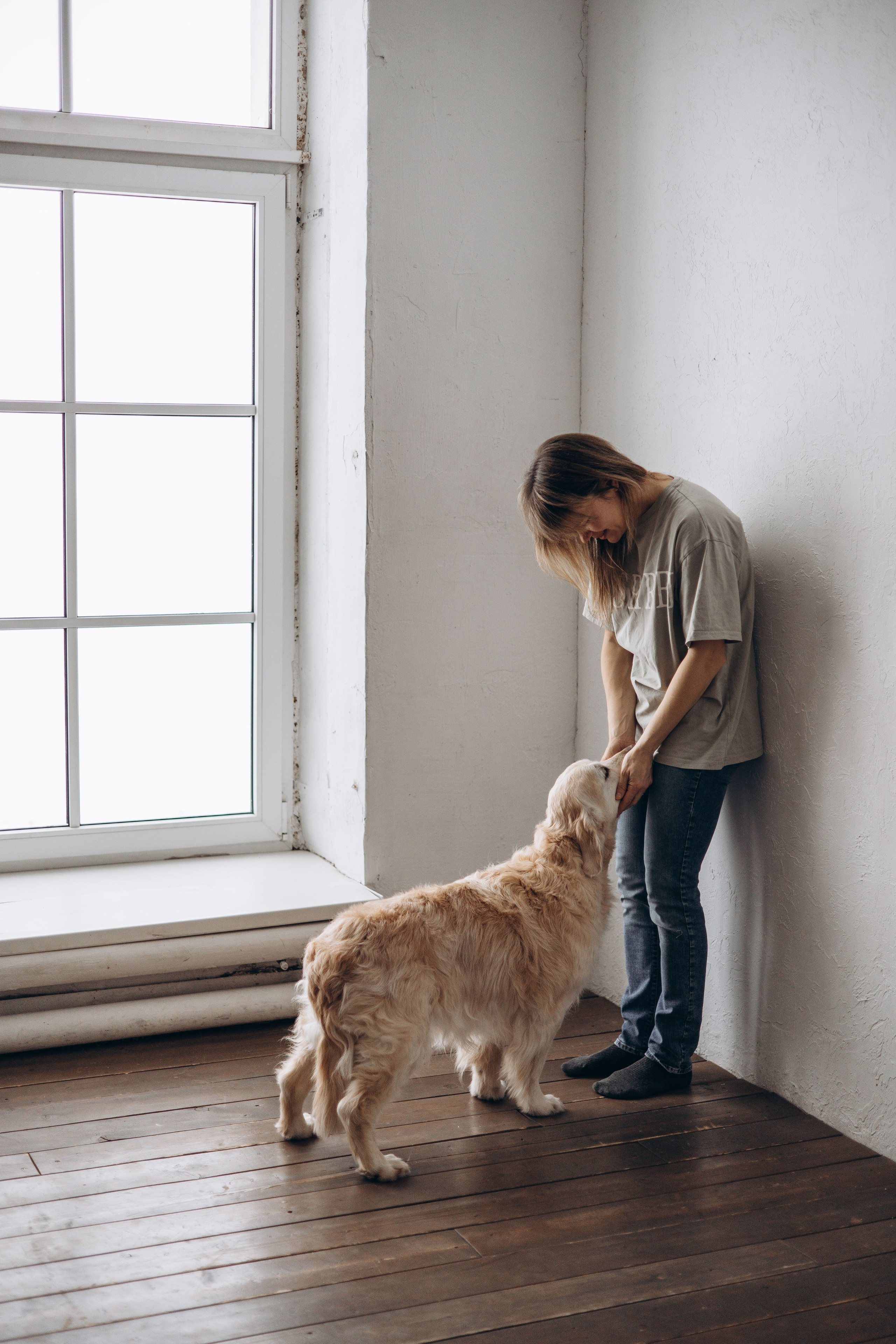 Ирина и Луна. Фотограф — Анималист | Санкт-Петербург