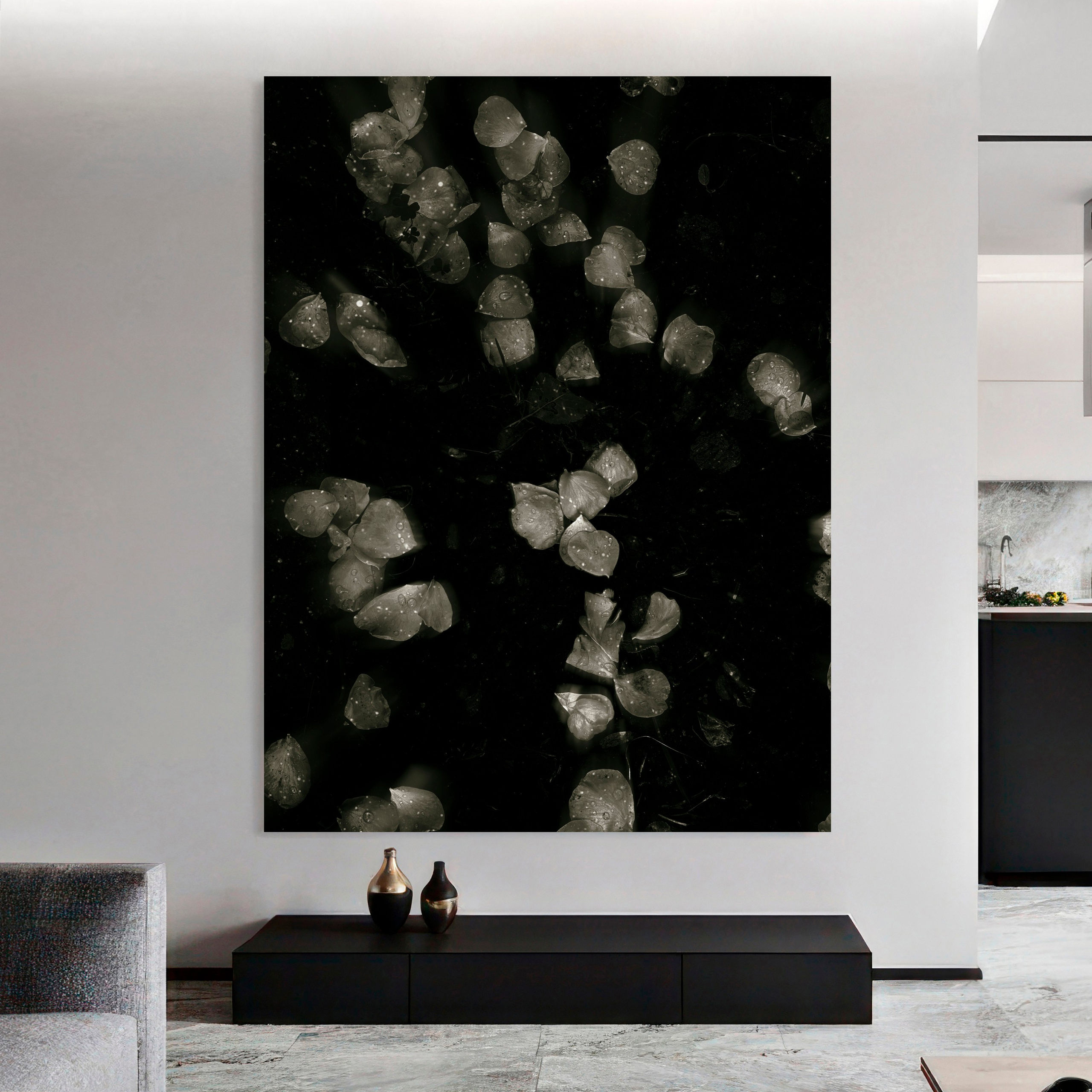 Flowers. Visual artist