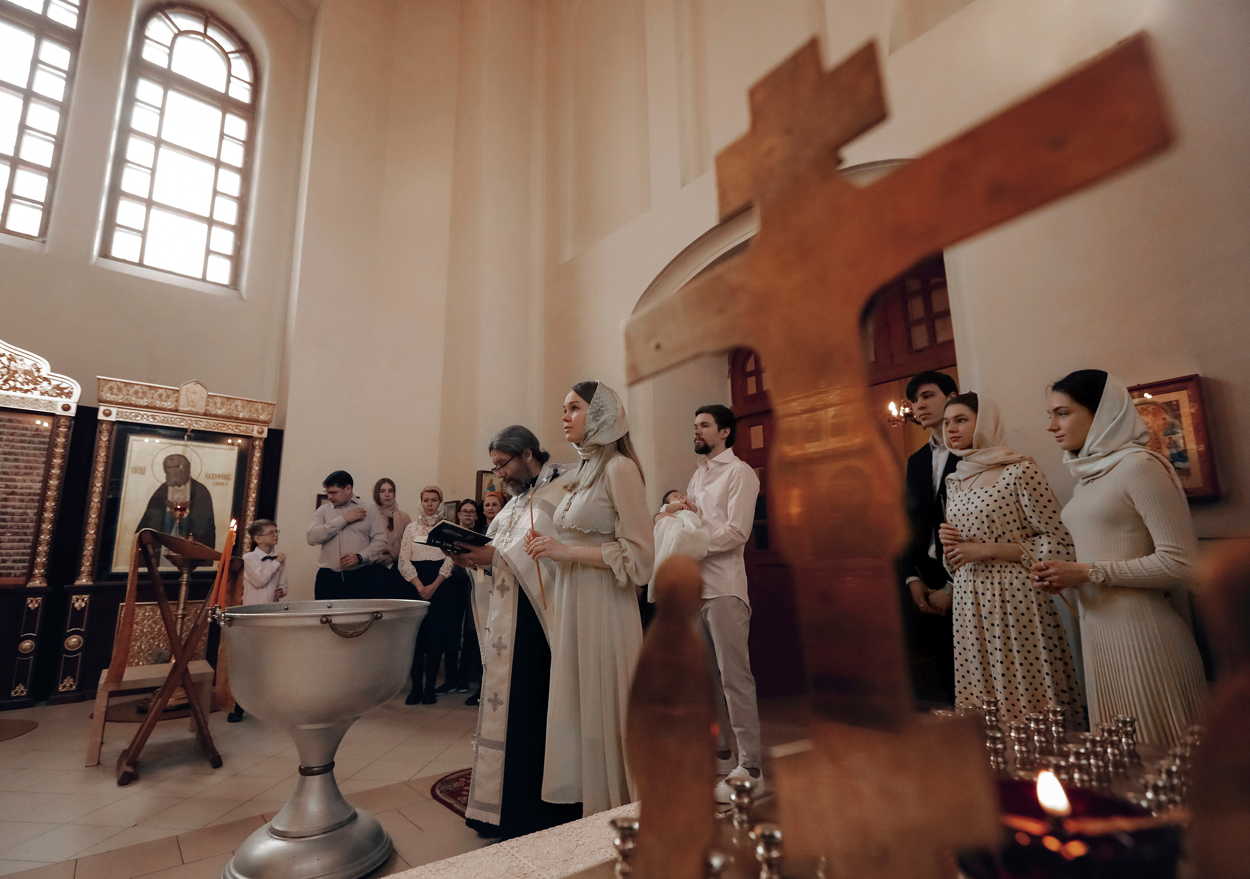 Крещение. Фотограф на Венчание и Крещение, семейный фотограф в Москве и области