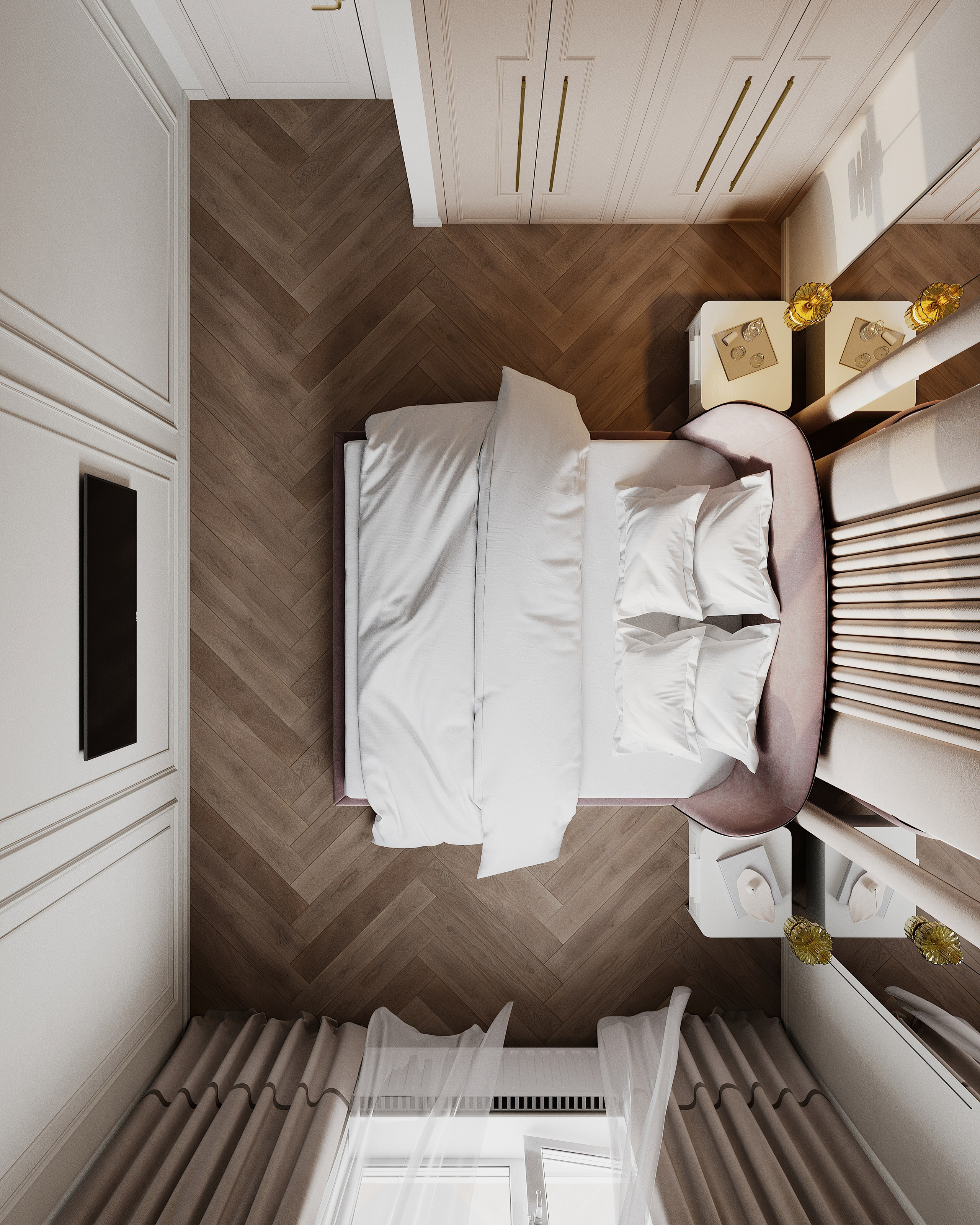 Спальня Финал. Визуализатор Векшина Елена