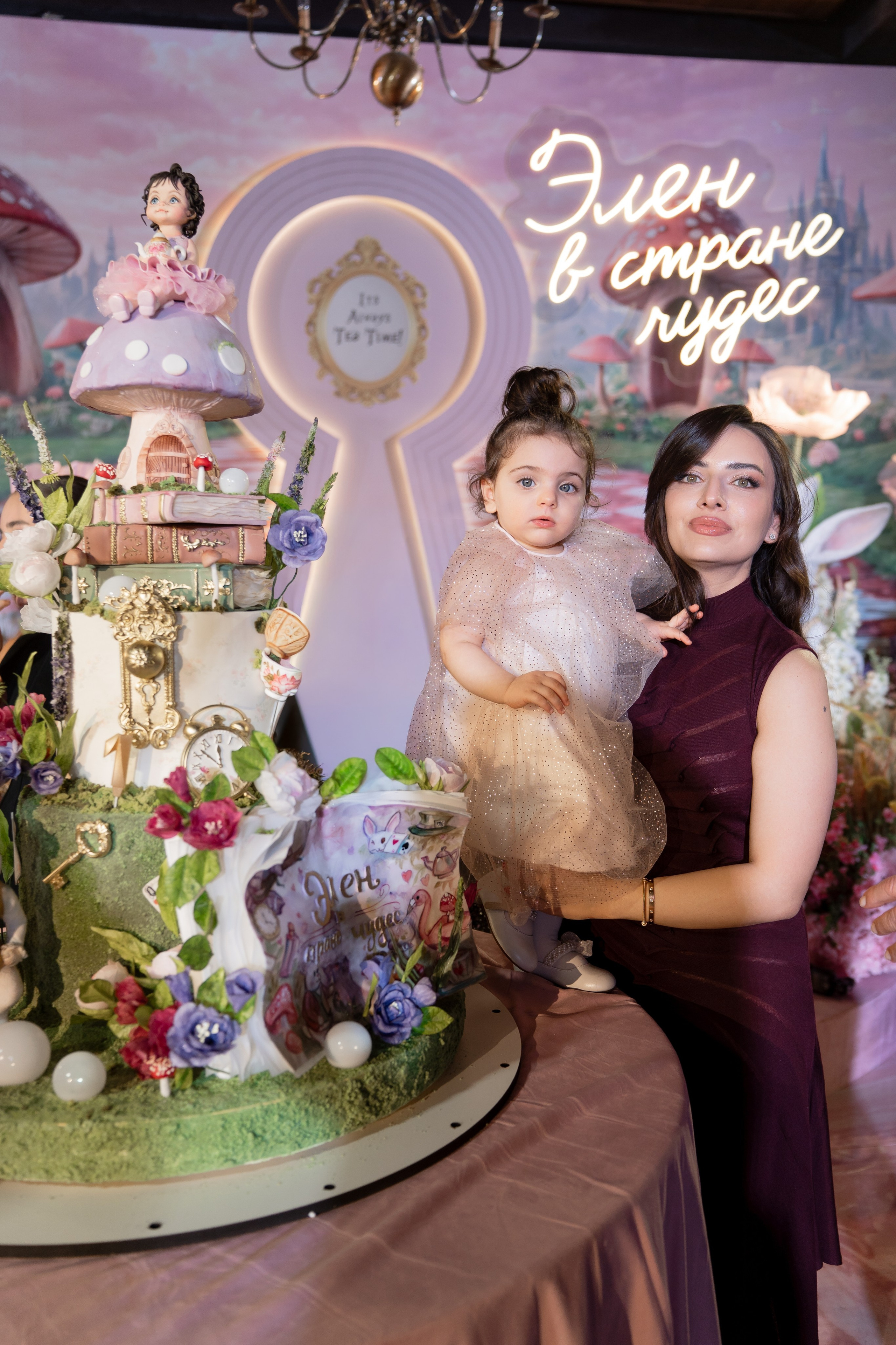 Первый День рождения малышки Элен. Портретный и свадебный фотограф Алла Карени Москва