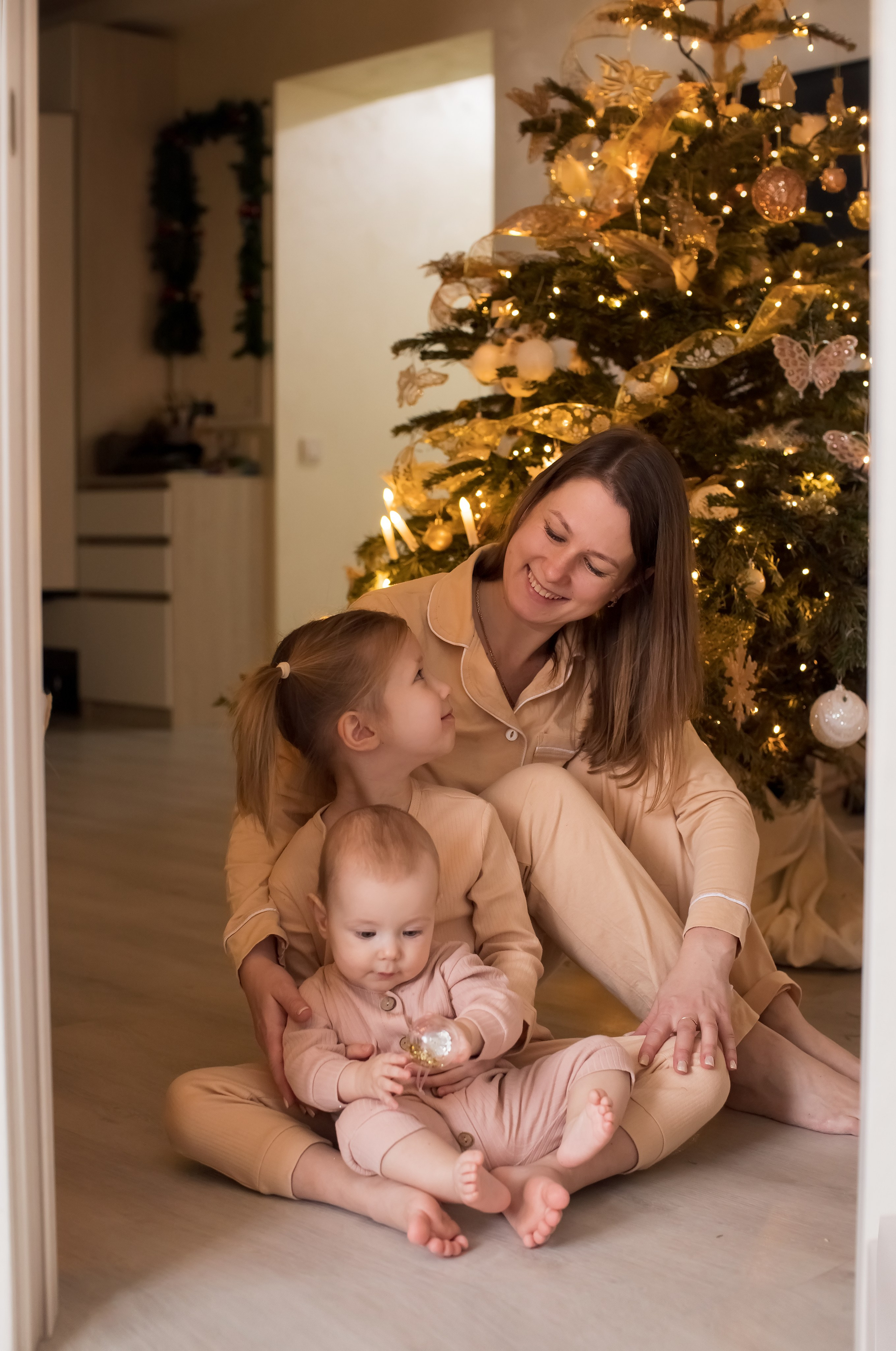 Теплое Рождество. Семейный и детский фотограф в Саратове Полина Коткина