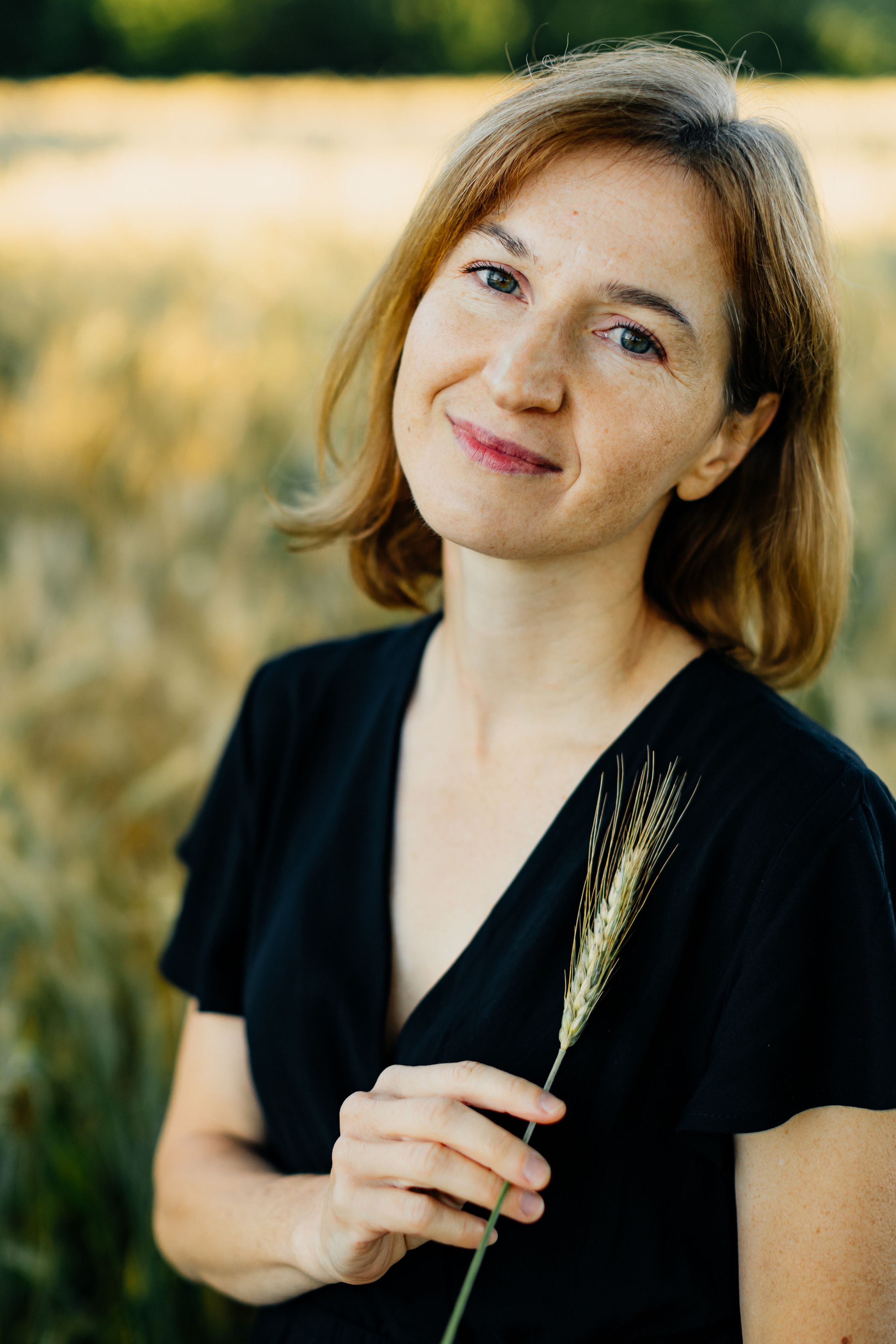 Светлана на рассвете солнца. Портретный фотограф в Минске Анна Волейко