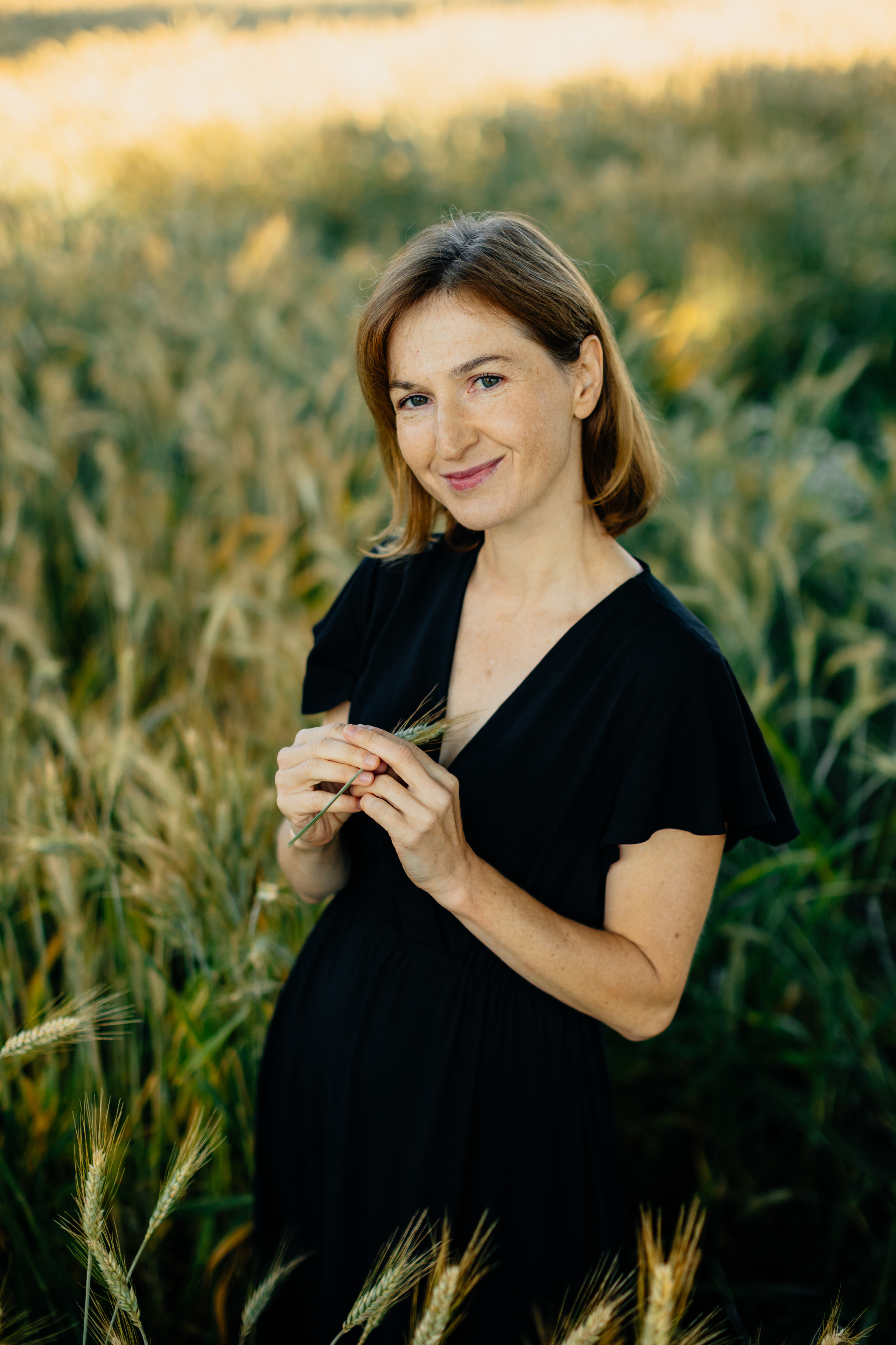 Светлана на рассвете солнца. Портретный фотограф в Минске Анна Волейко