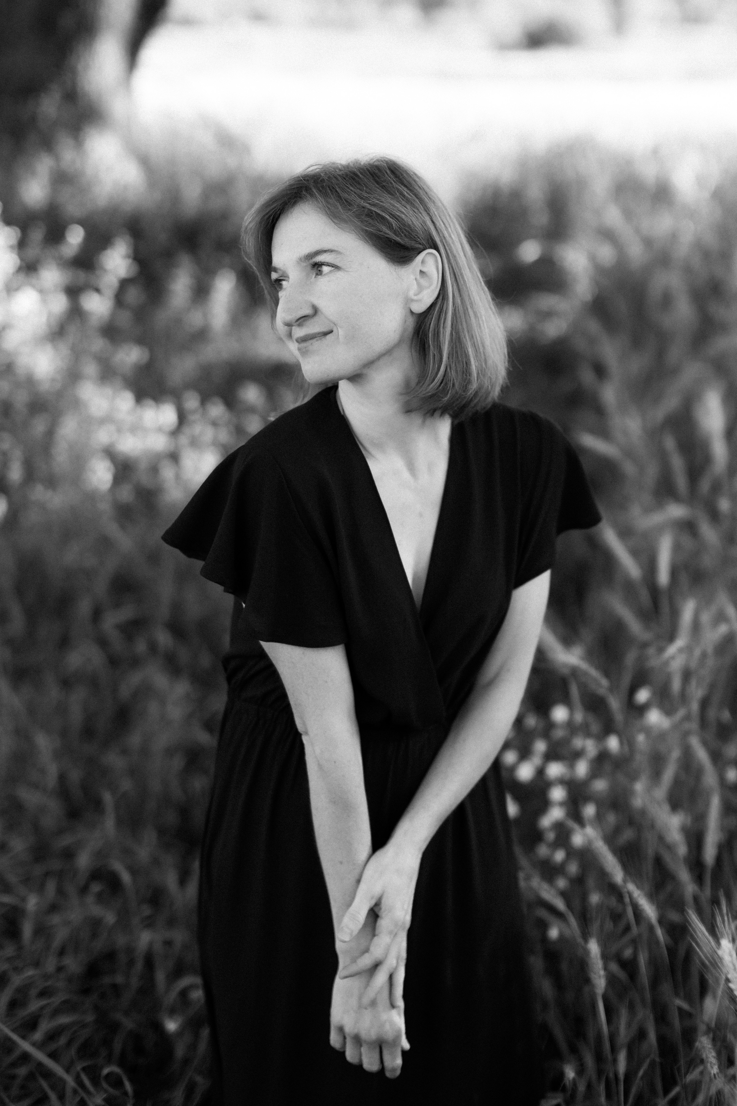 Светлана на рассвете солнца. Портретный фотограф в Минске Анна Волейко