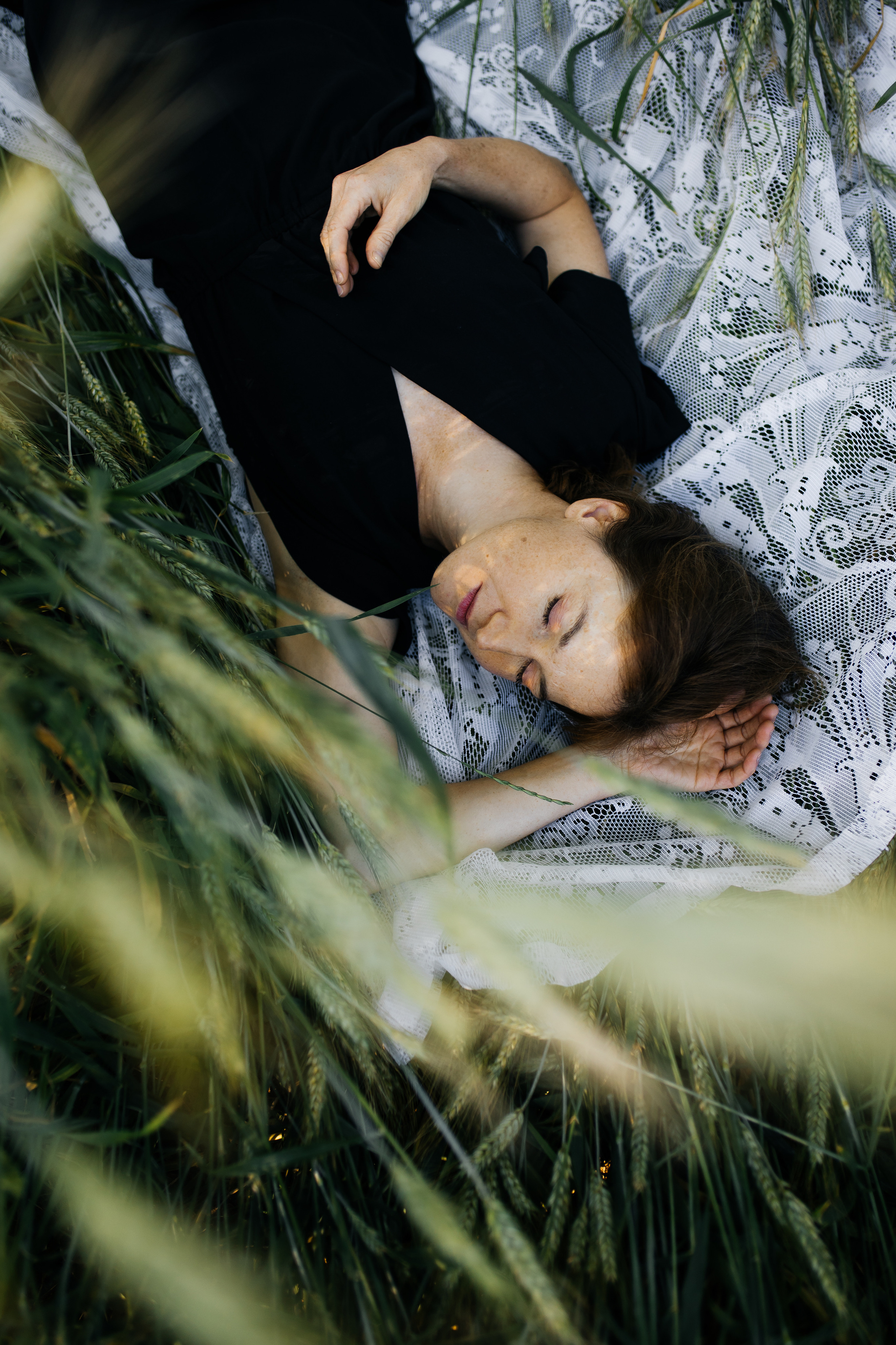 Светлана на рассвете солнца. Портретный фотограф в Минске Анна Волейко