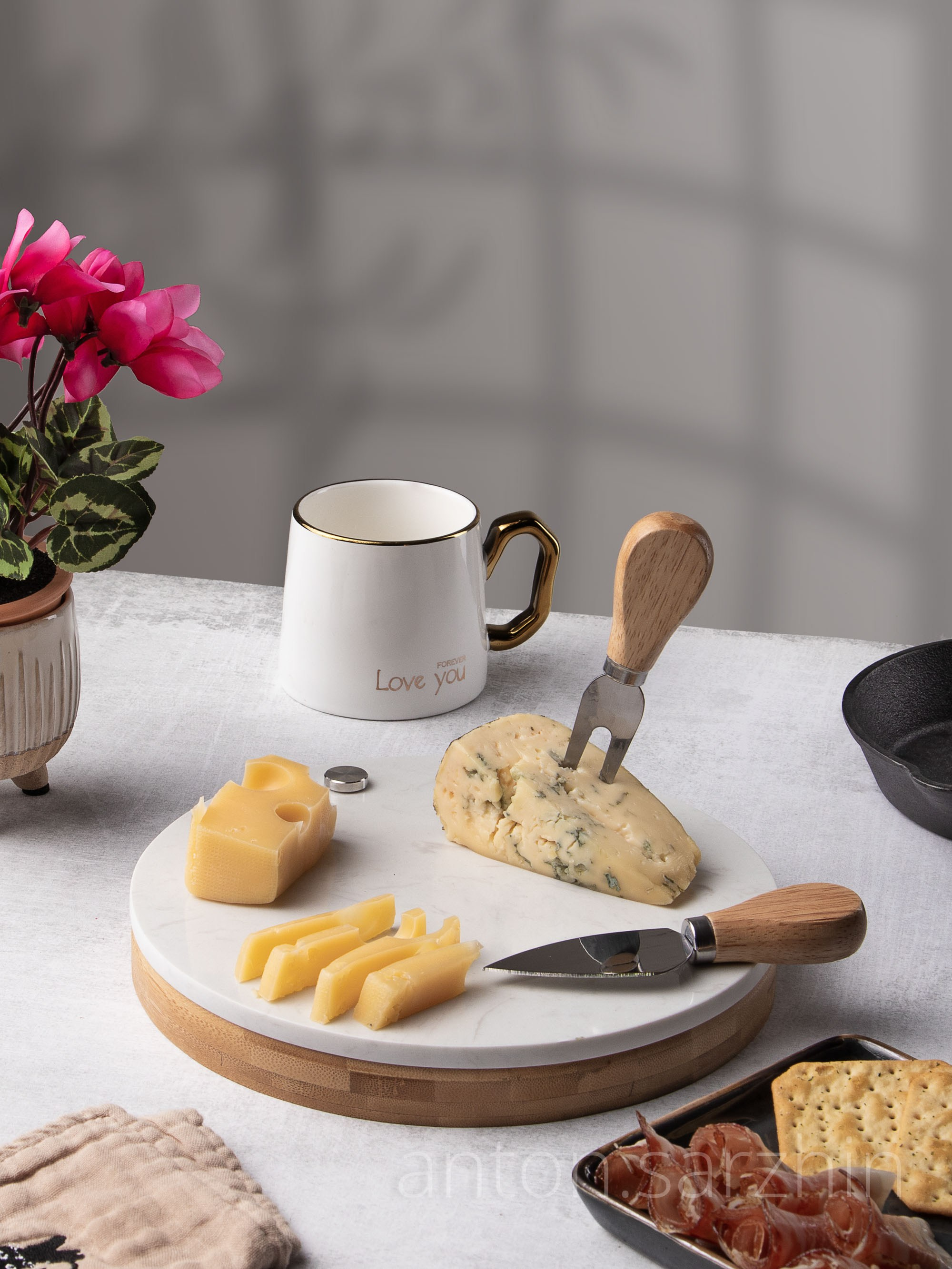 Фуд съемка сыра