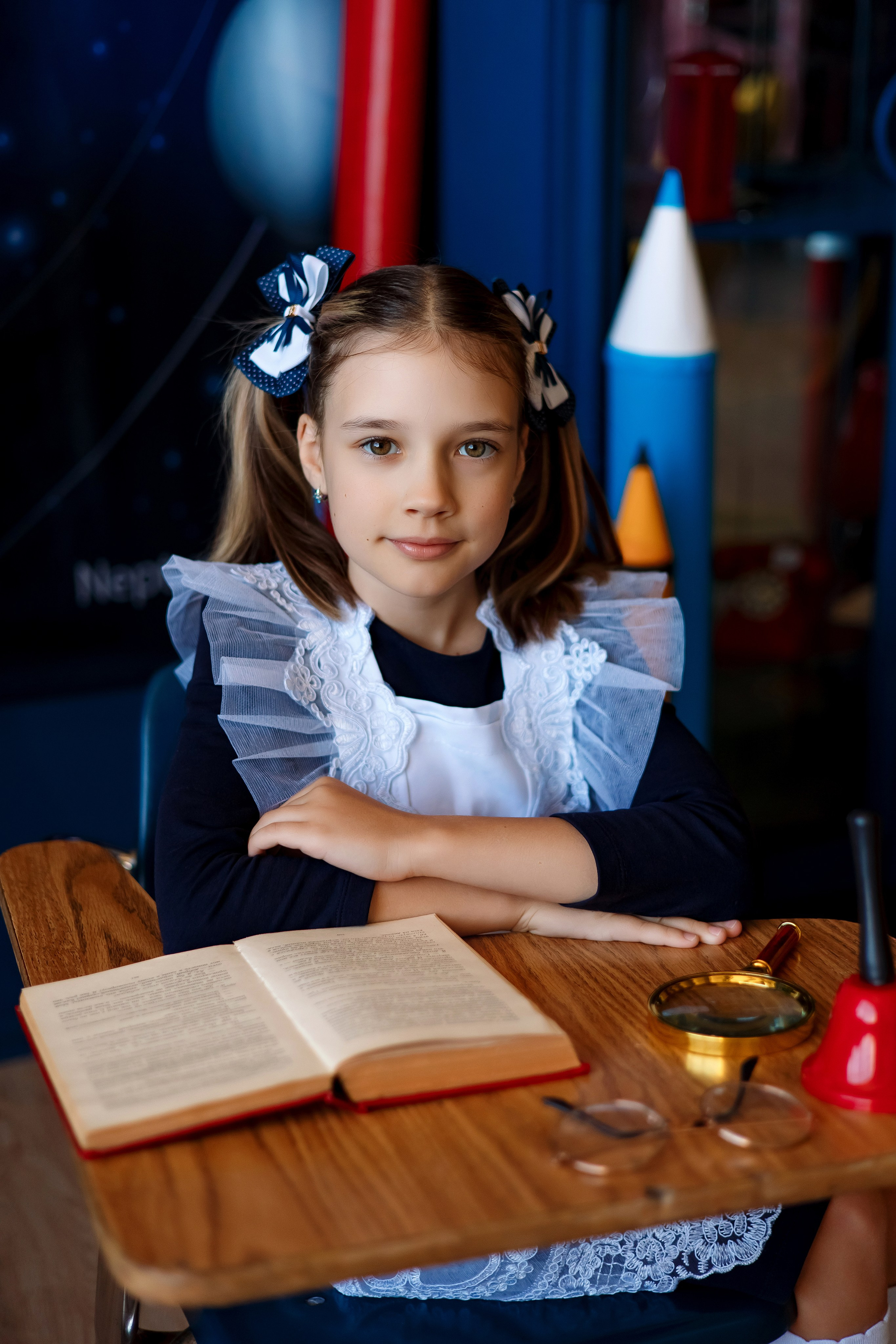 4 класс фотосессия в фотостудии. Фотограф Любовь Корниенко, Примоский край