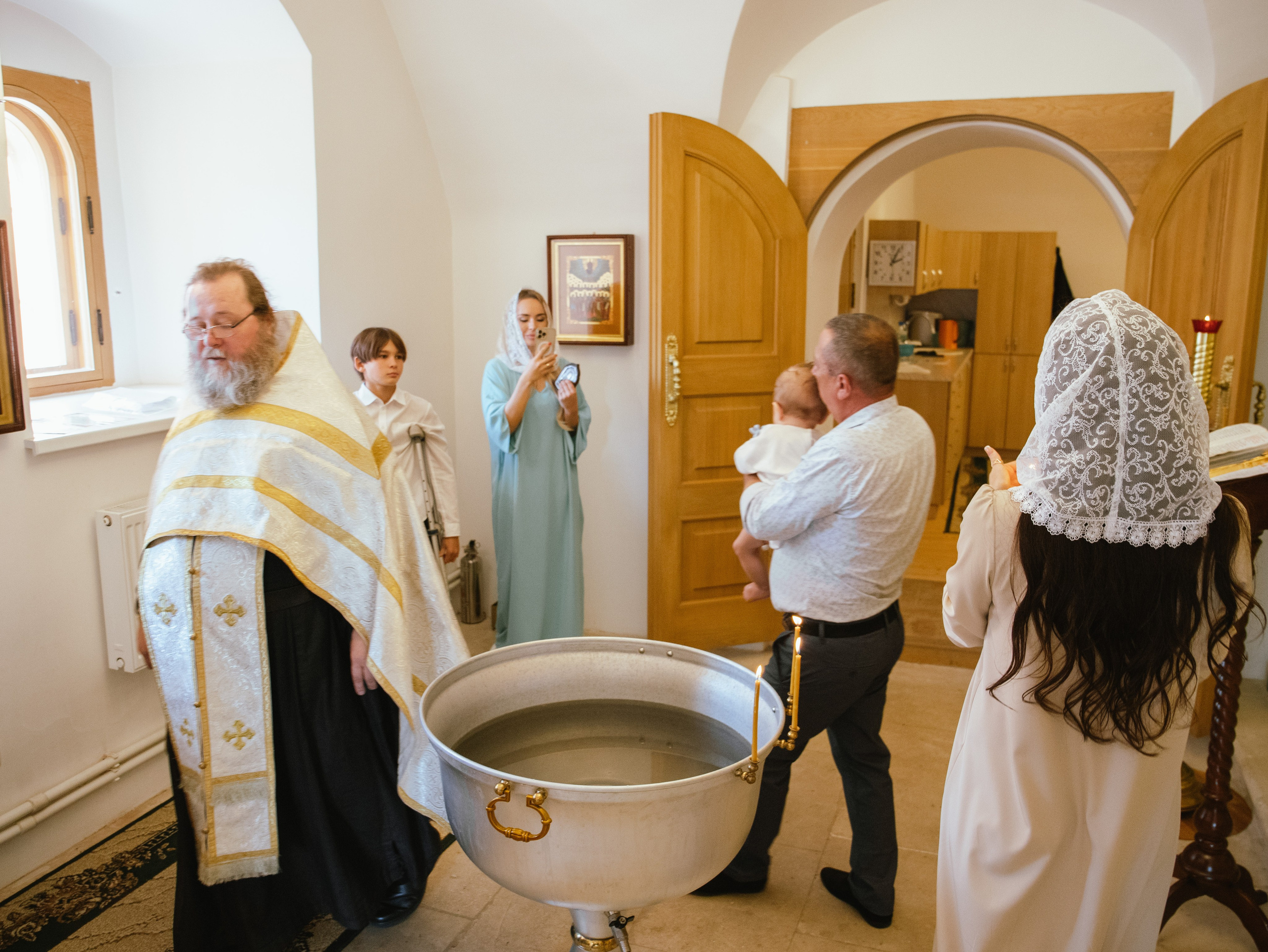 Крещение. Свадебный и семейный фотограф в Москве Мила Широких
