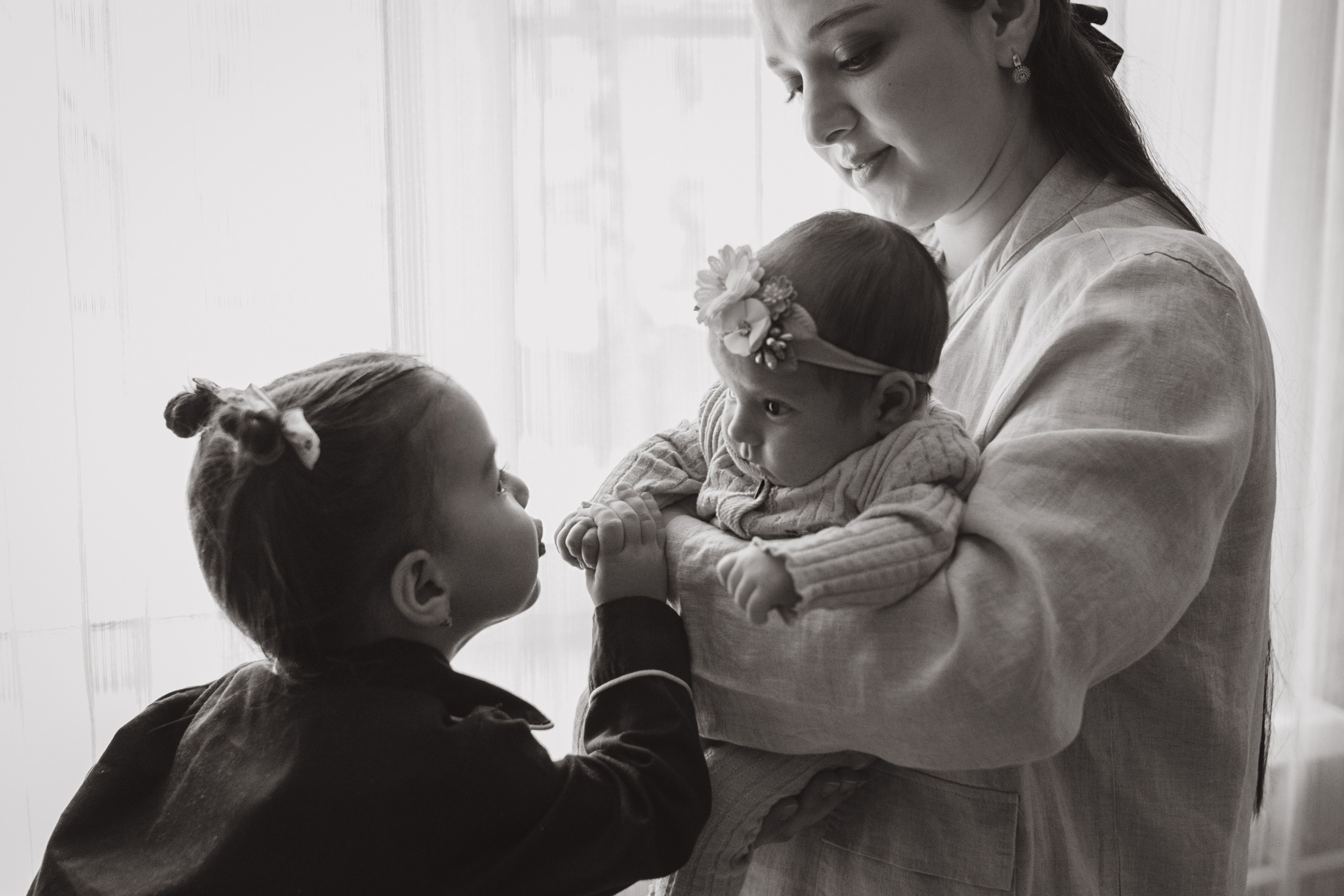 У меня появилась сестренка