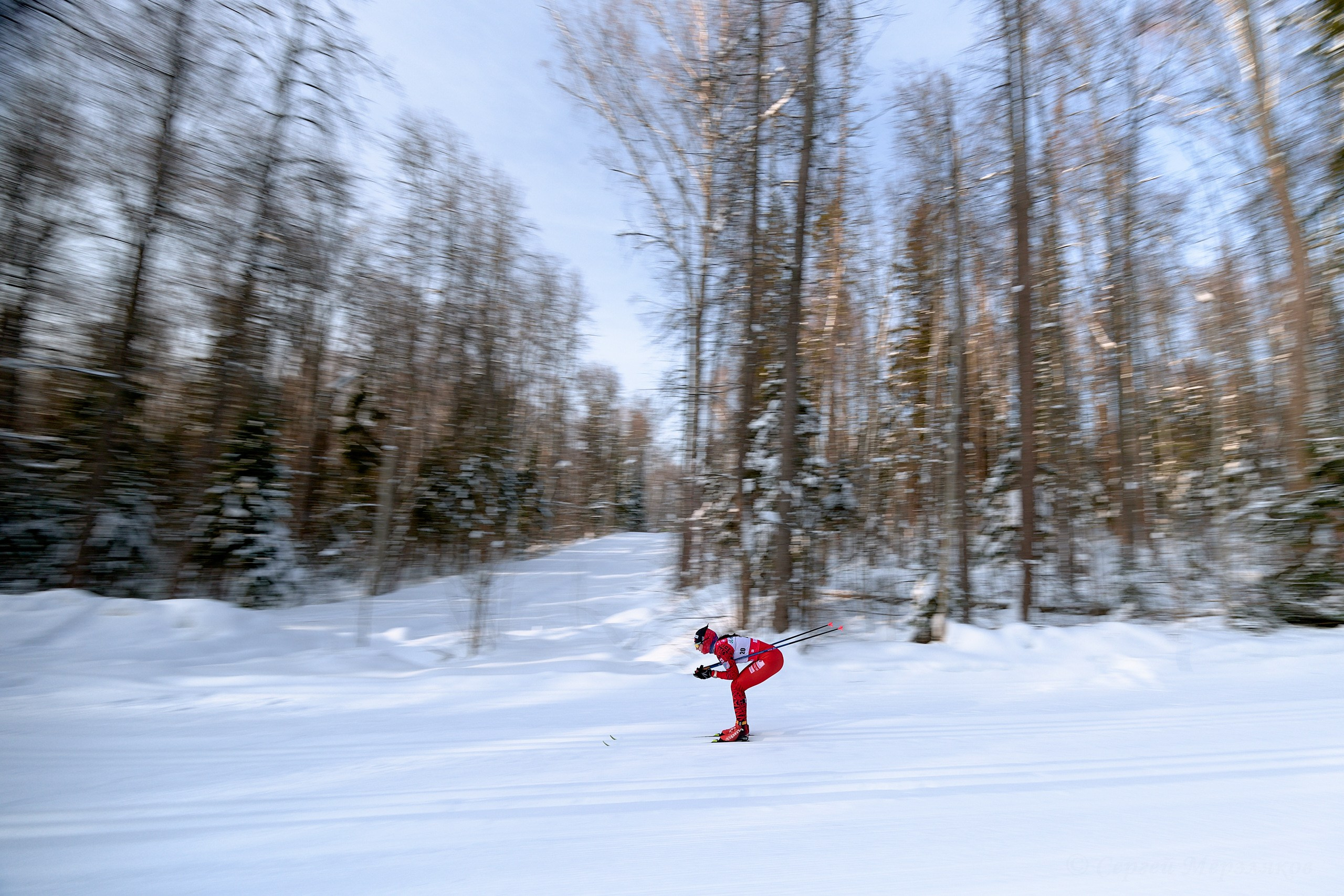 VI этап ФосАгро Кубка России по лыжным гонкам. Ижевск 25.01.2025 и 26.01.2025. Спортивный репортажный фотограф в Ижевске Сергей Мерзляков