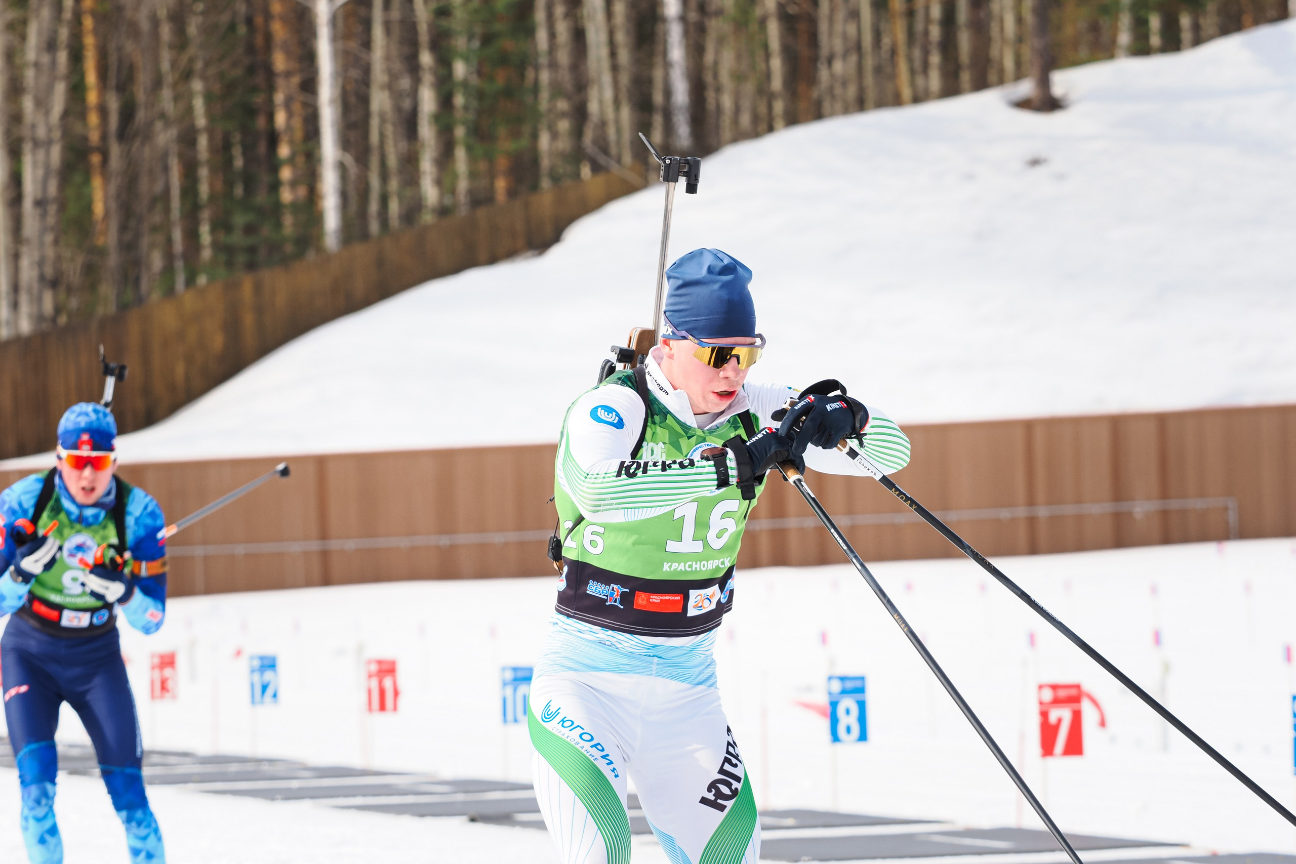 Биатлон / Первенство России. Репортажный фотограф Алексей Козьмин