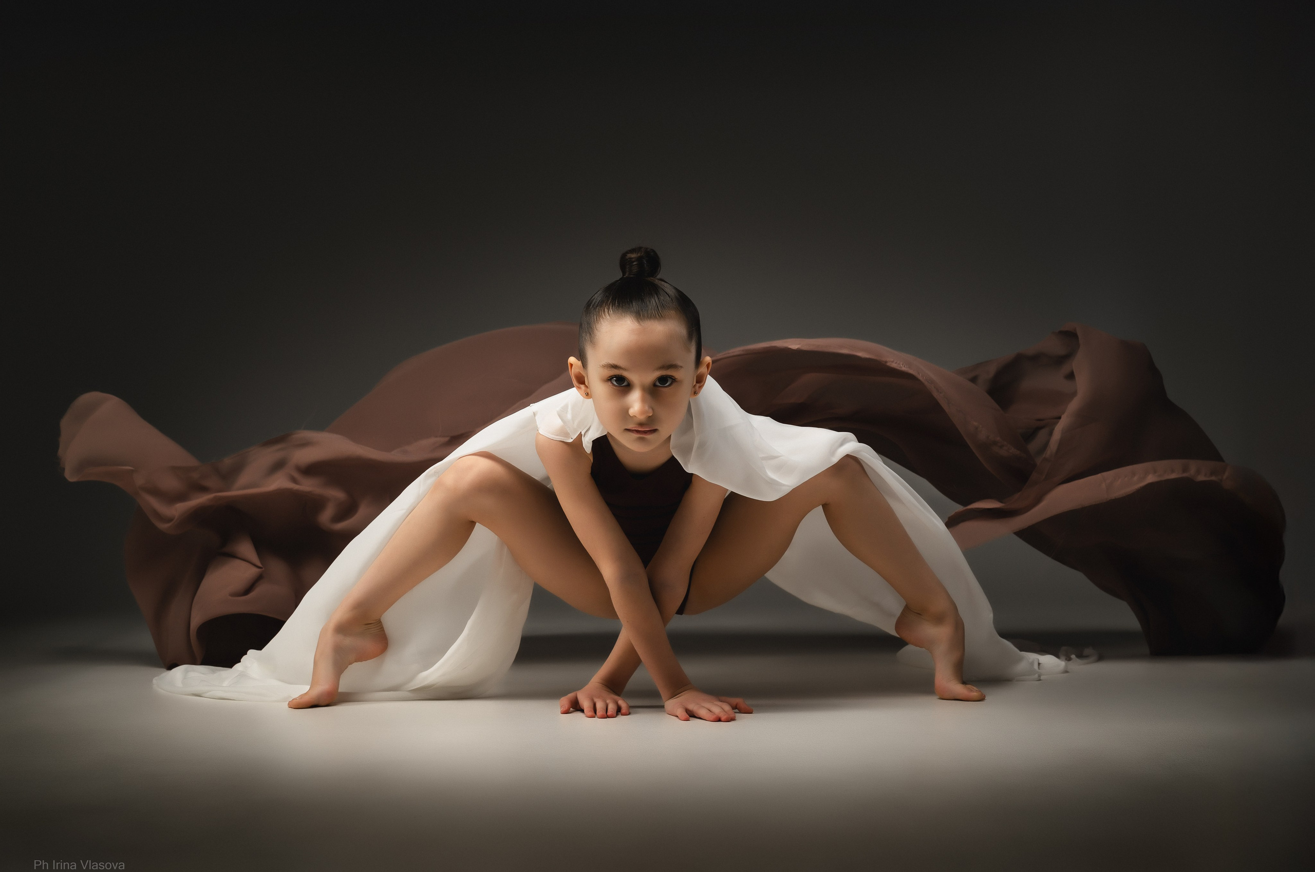 Летящие ткани. Спортивный и портретный фотограф