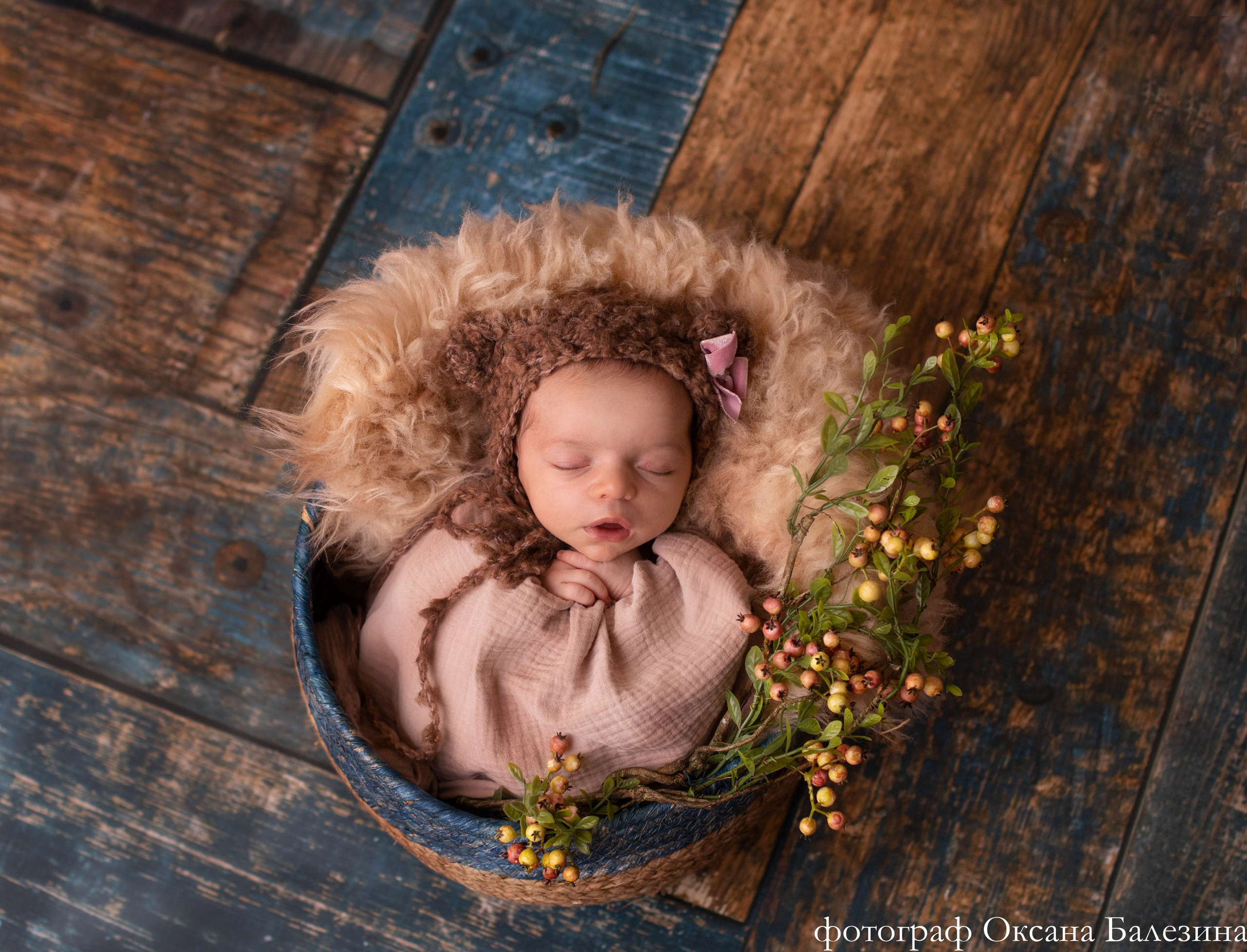 Балезина Оксана — фотограф новорожденных