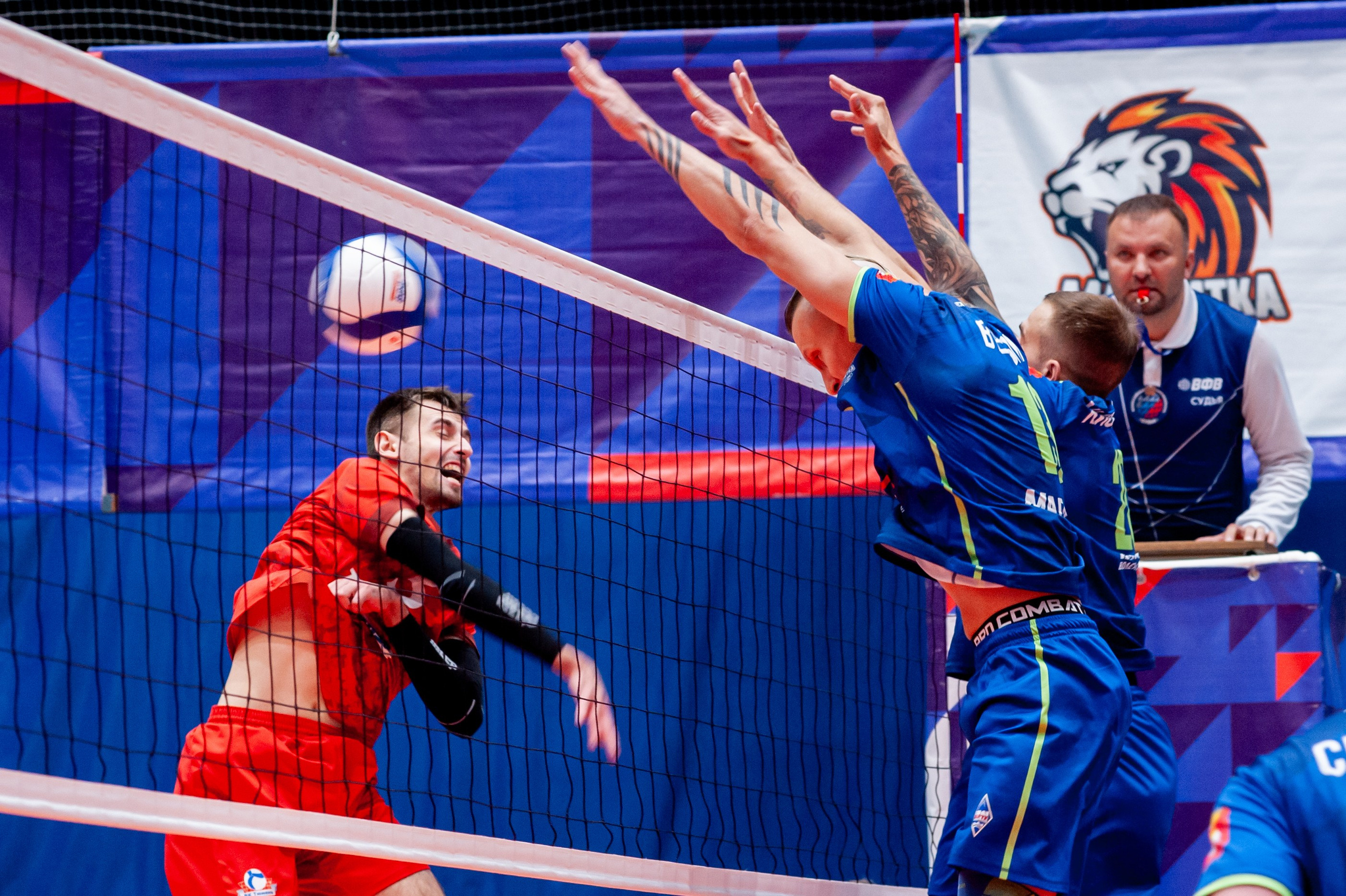 Чемпионат России по волейболу. Высшая лига А. Магнитка — Тюмень. Фотограф Магнитогорск Данил Семенов