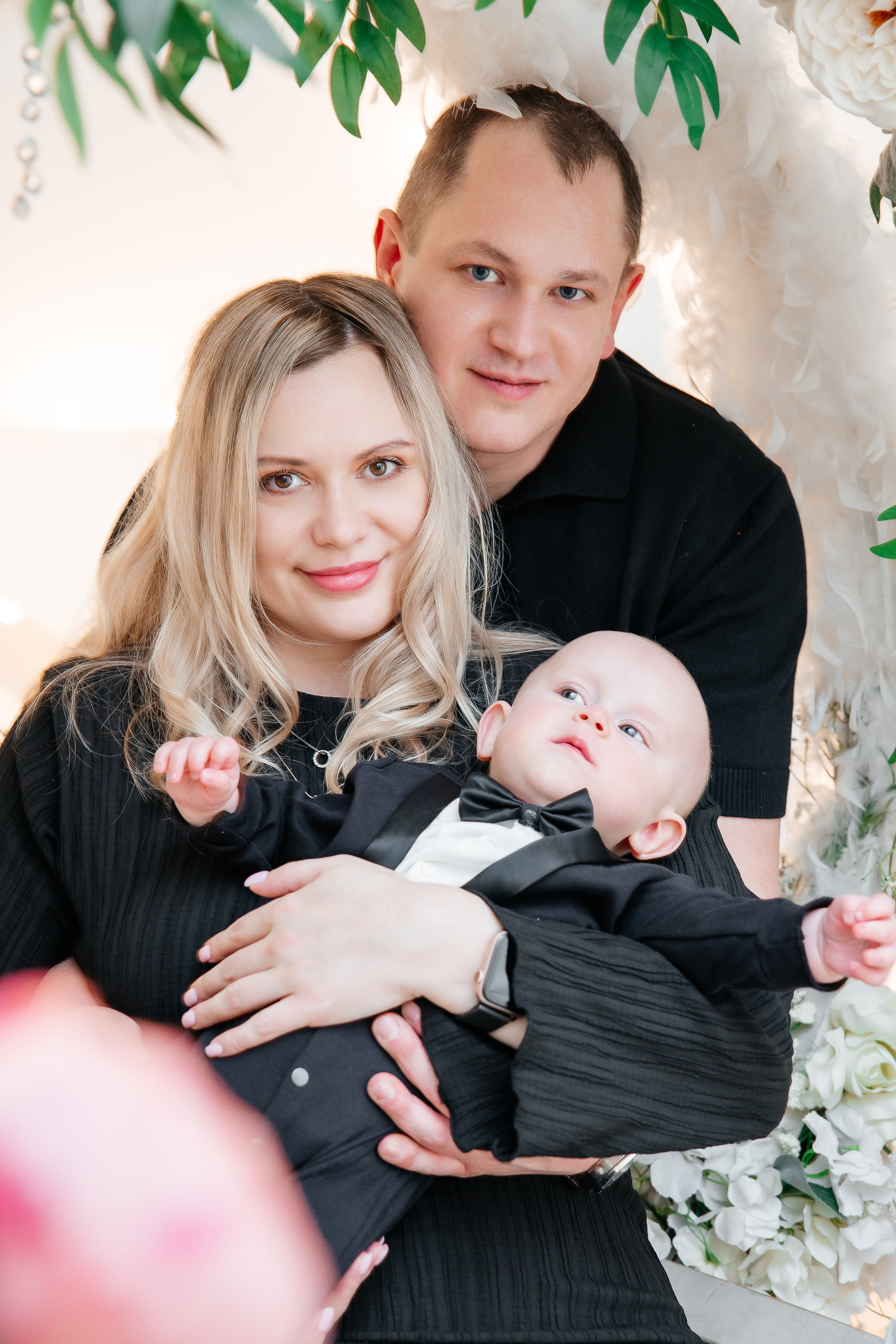 Семейная фотосессия: Первый Новый год. Свадебный и семейный фотограф в Москве Красинская Мария