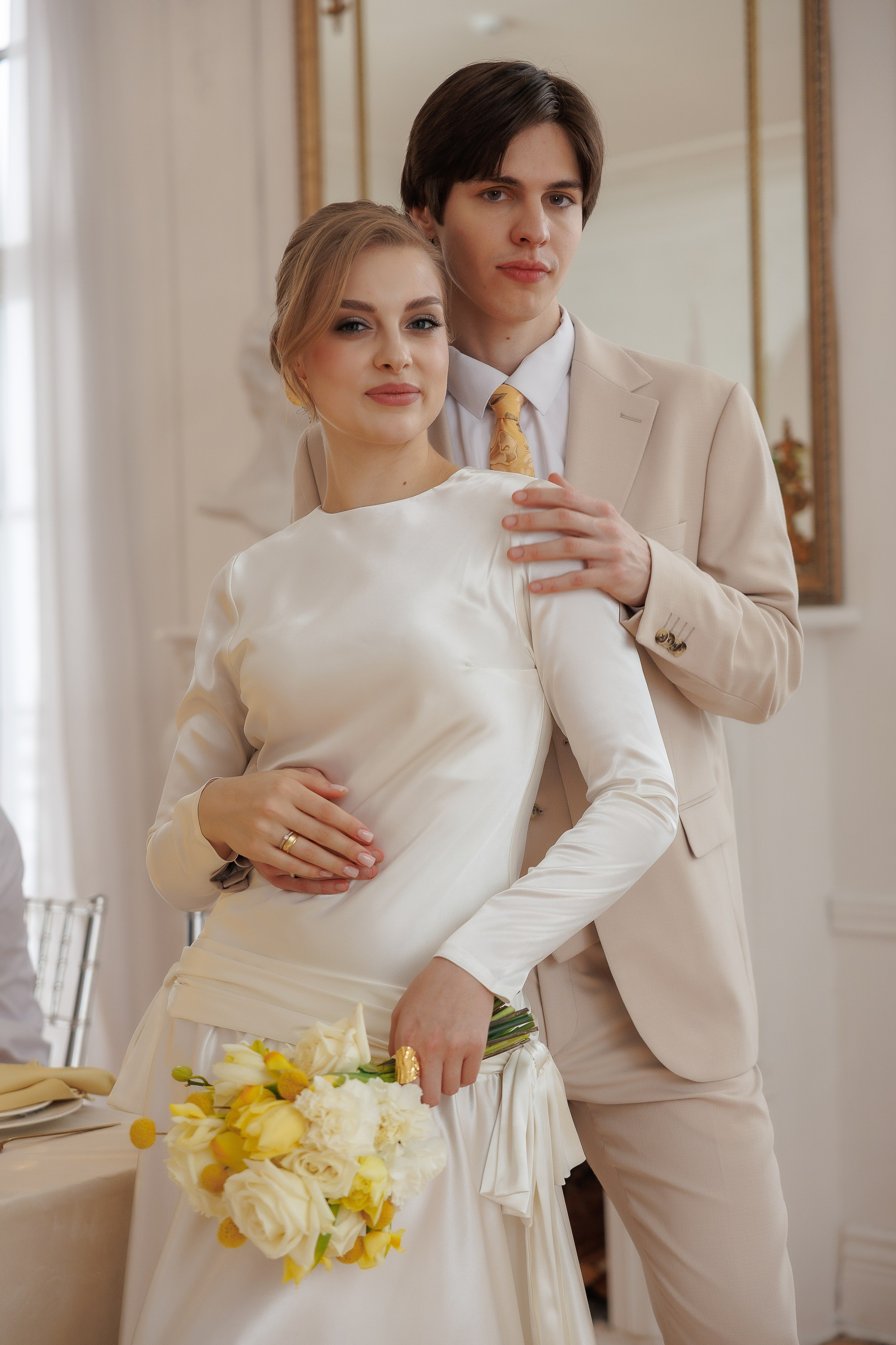 Камерная свадьба: весеннее настроение. Свадебный и семейный фотограф в Москве Красинская Мария