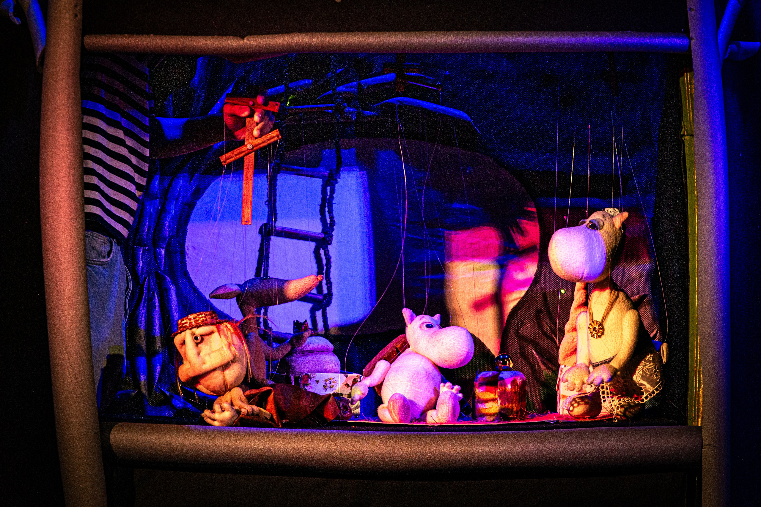 Мумитроли и большое наводнение спектакль театра Саквояж. Фотограф в Сочи Юрий Шептаев