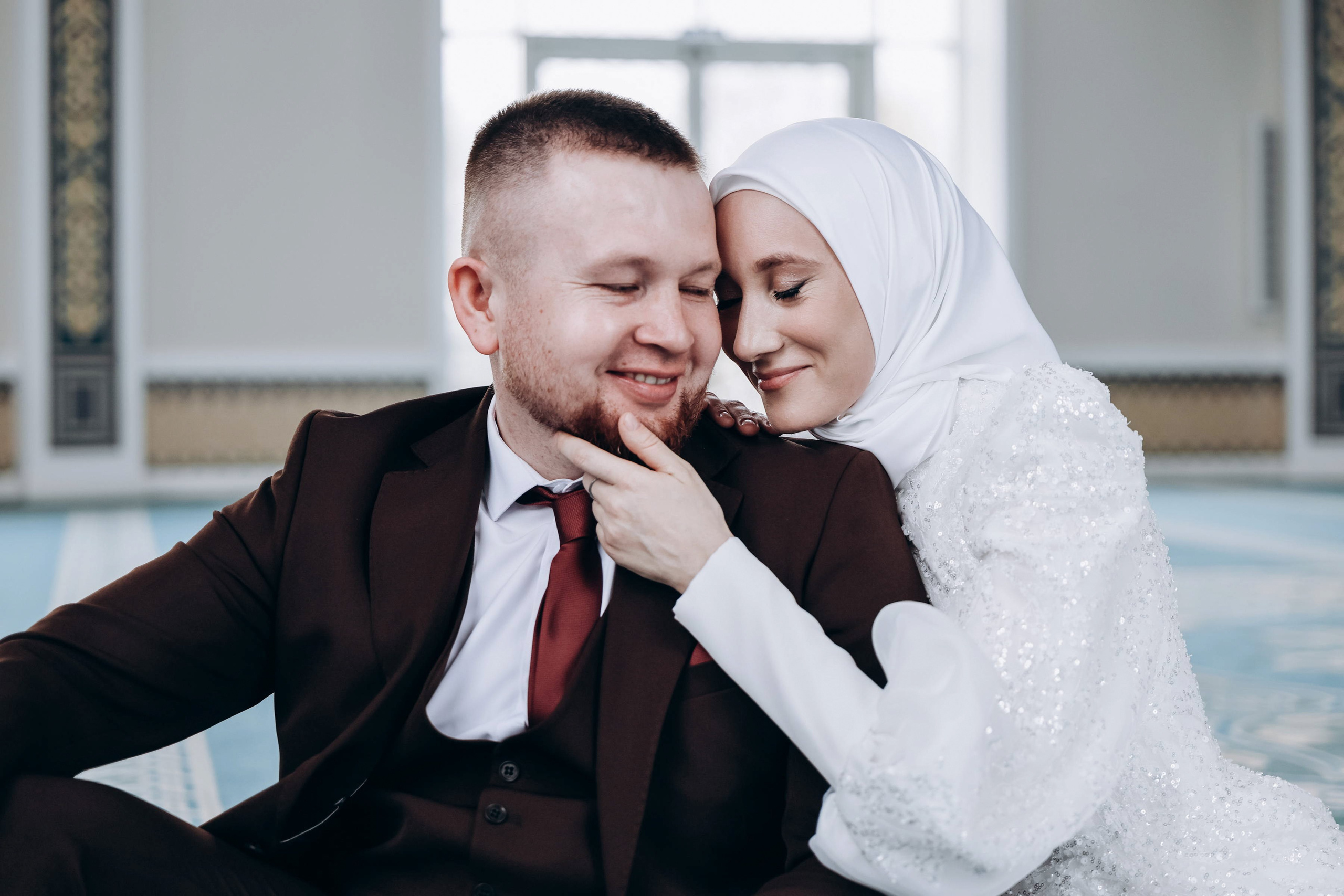 Инсаф и Айгуль. Мечеть Рауза. Свадебный фотограф Казань|Москва Ranas4you