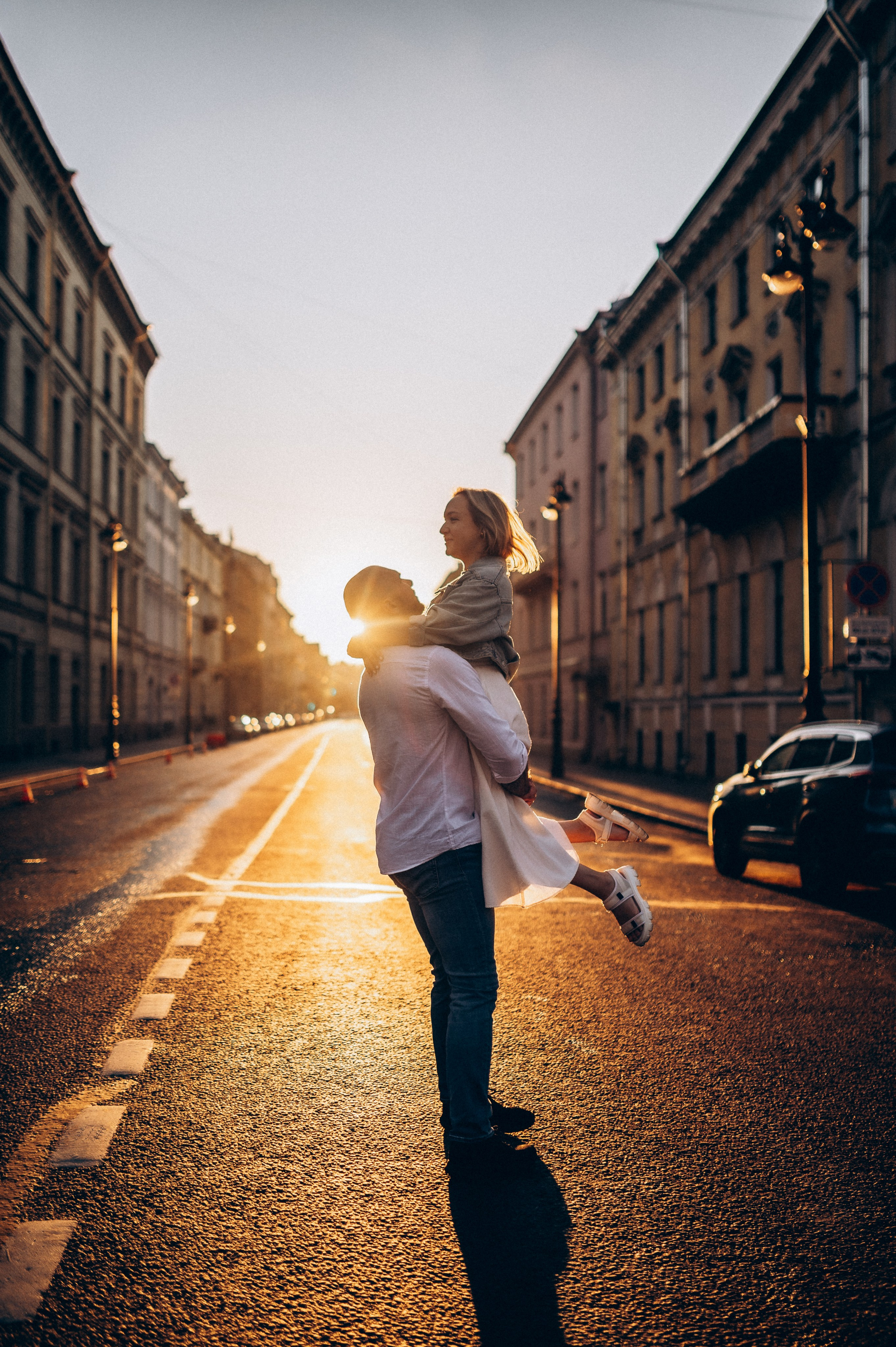Лав стори Питер на рассвете. Фотограф ПИТЕР СПБ Надежда Баранова