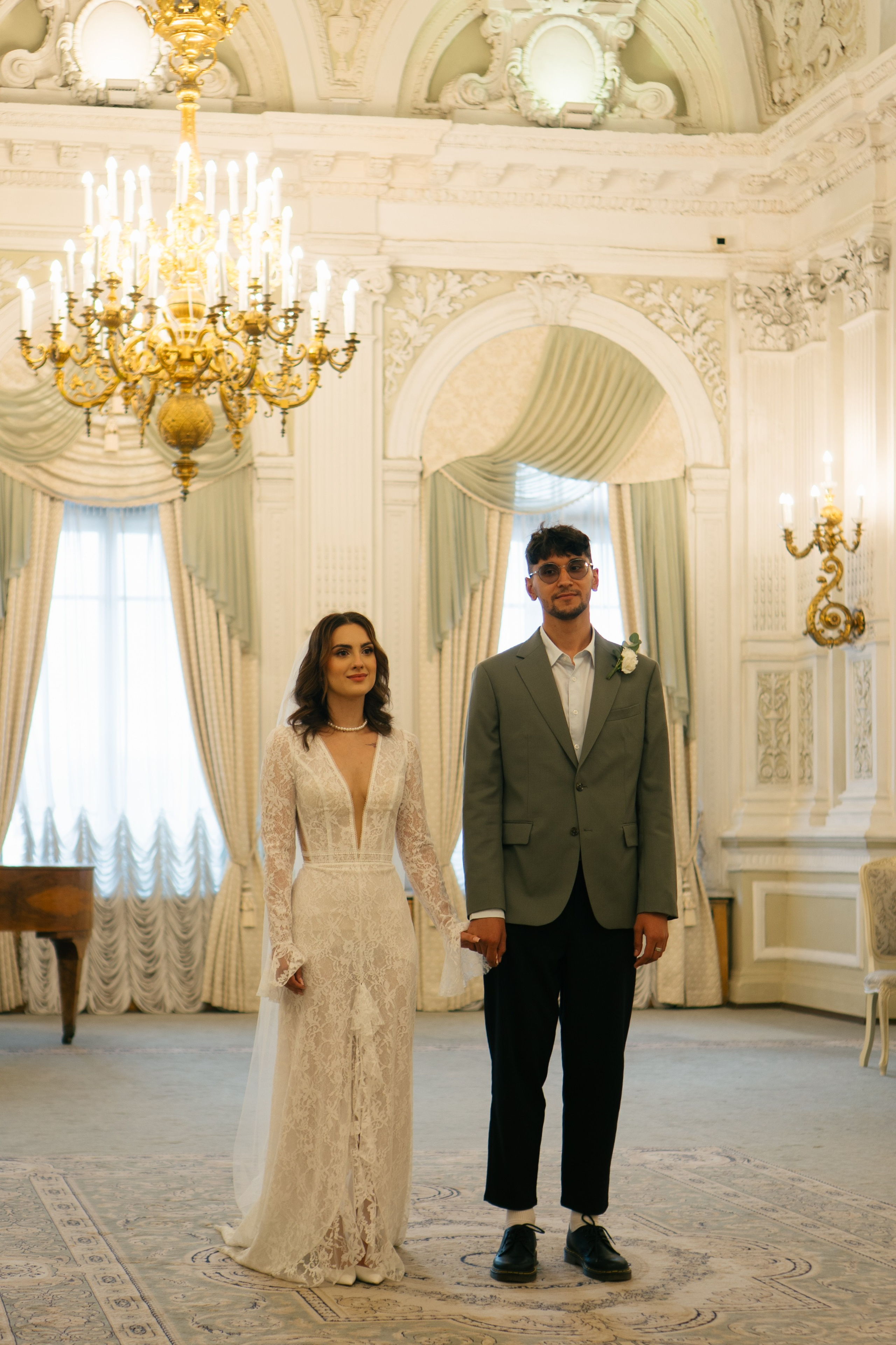 СВАДЕБНАЯ СЬЕМКА В ПЕРВОМ ДВОРЦЕ БРАКОСОЧЕТАНИЯ. Профессиональный фотограф, Санкт-Петербург — Виктория Богомолова