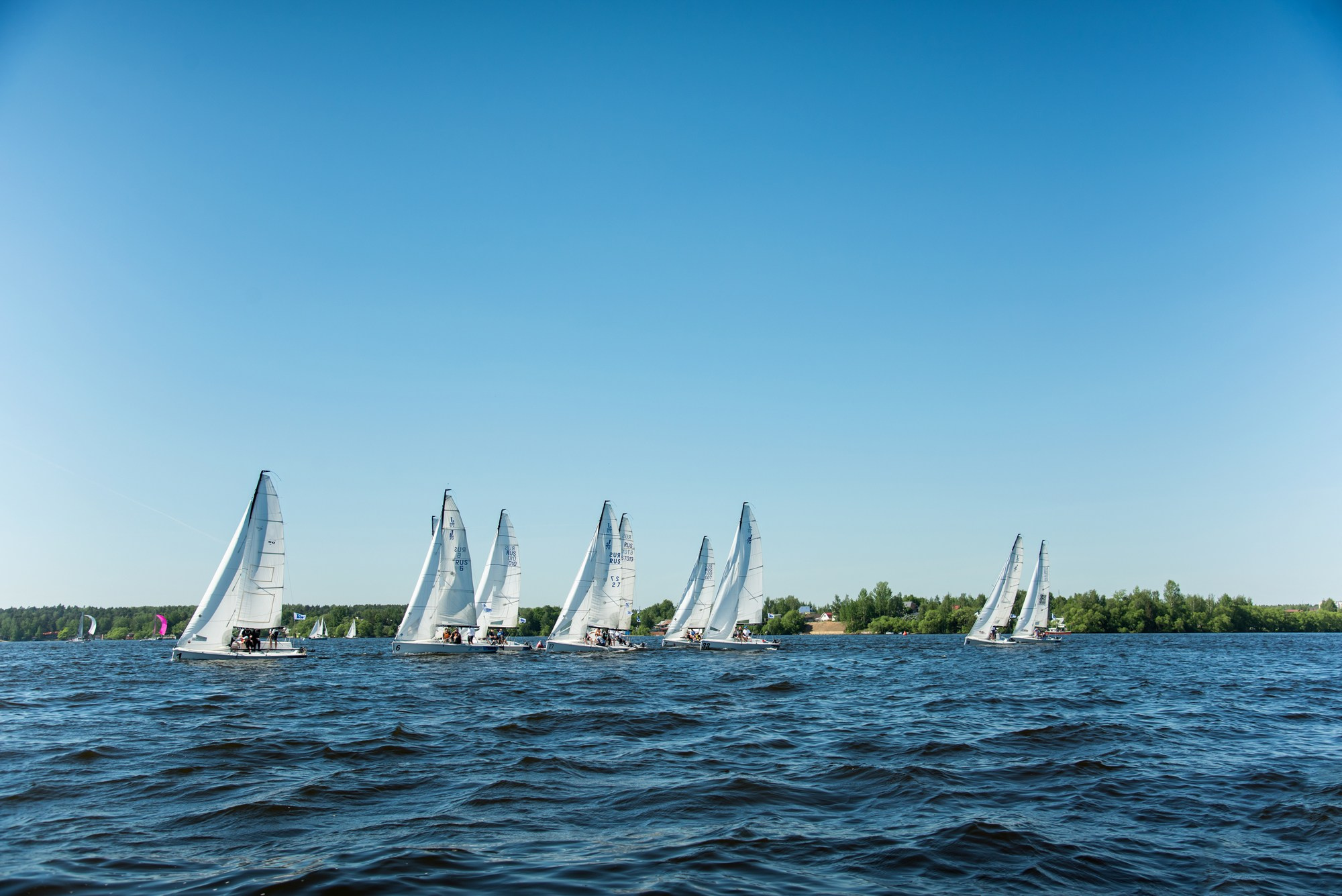 Парусная регата. Anzhina1.wfolio.pro