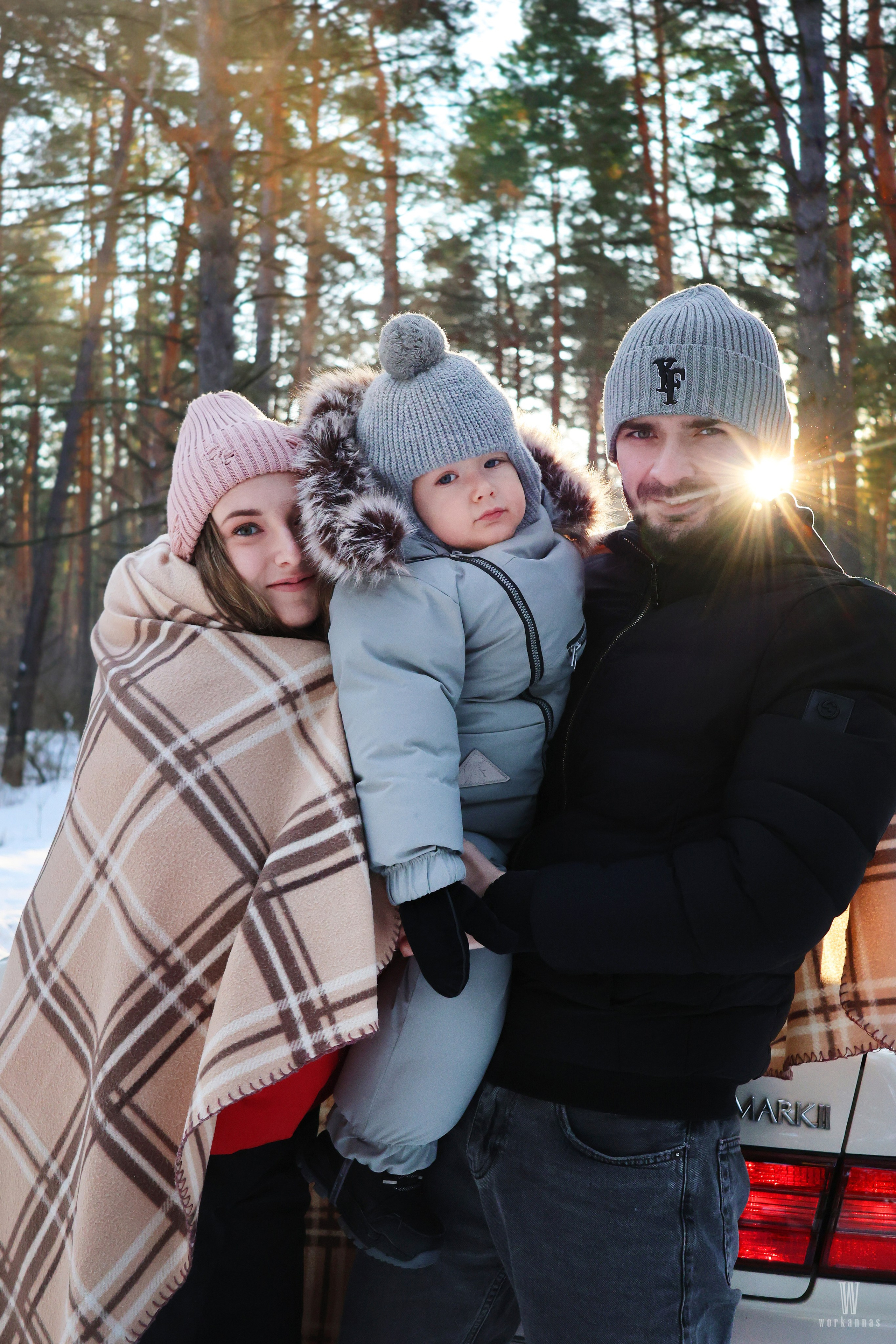 The Novikov family. Фотограф Анна Гаврилова