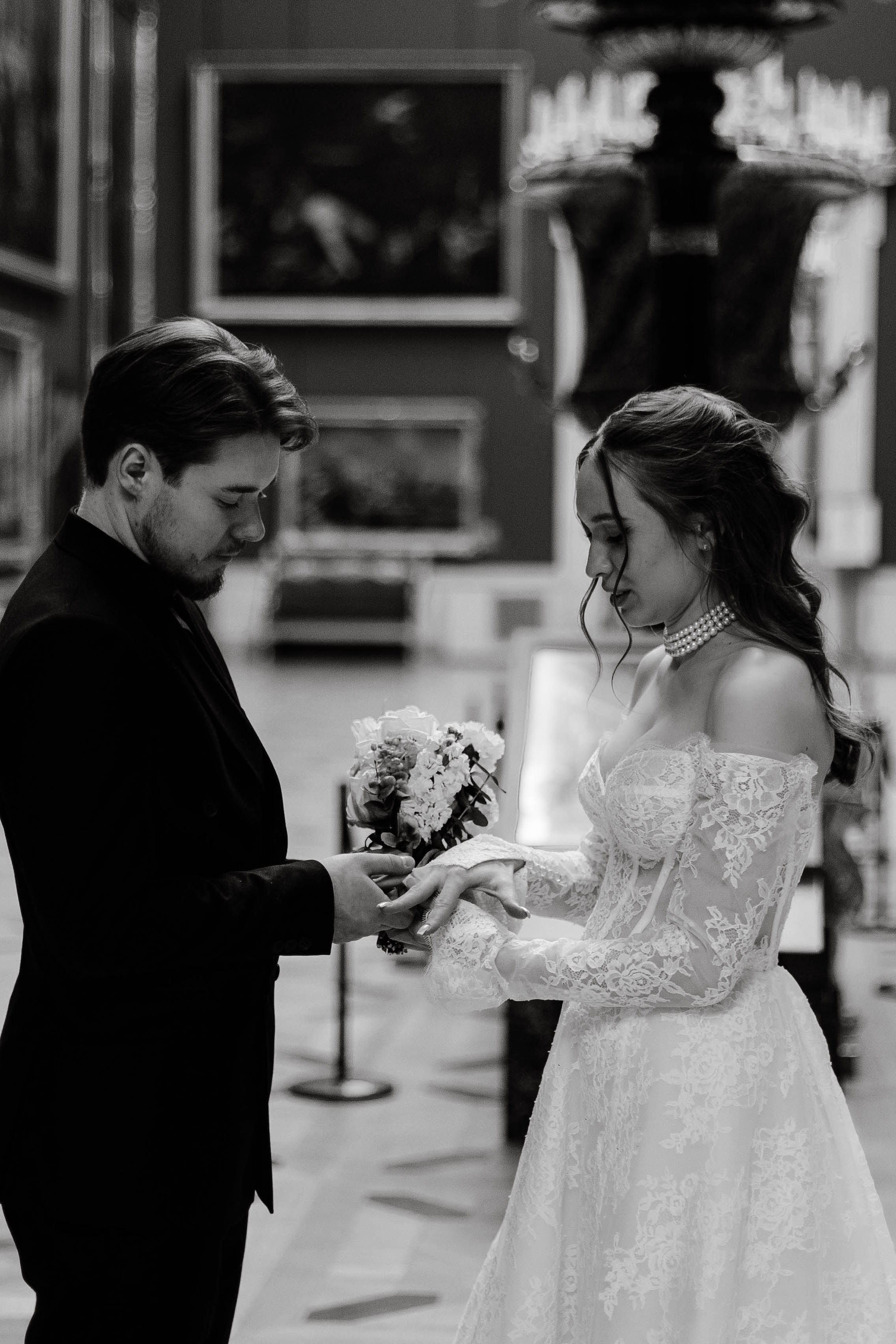 Ольга и Глеб / Эрмитаж. Фотограф Veronika Potaseva