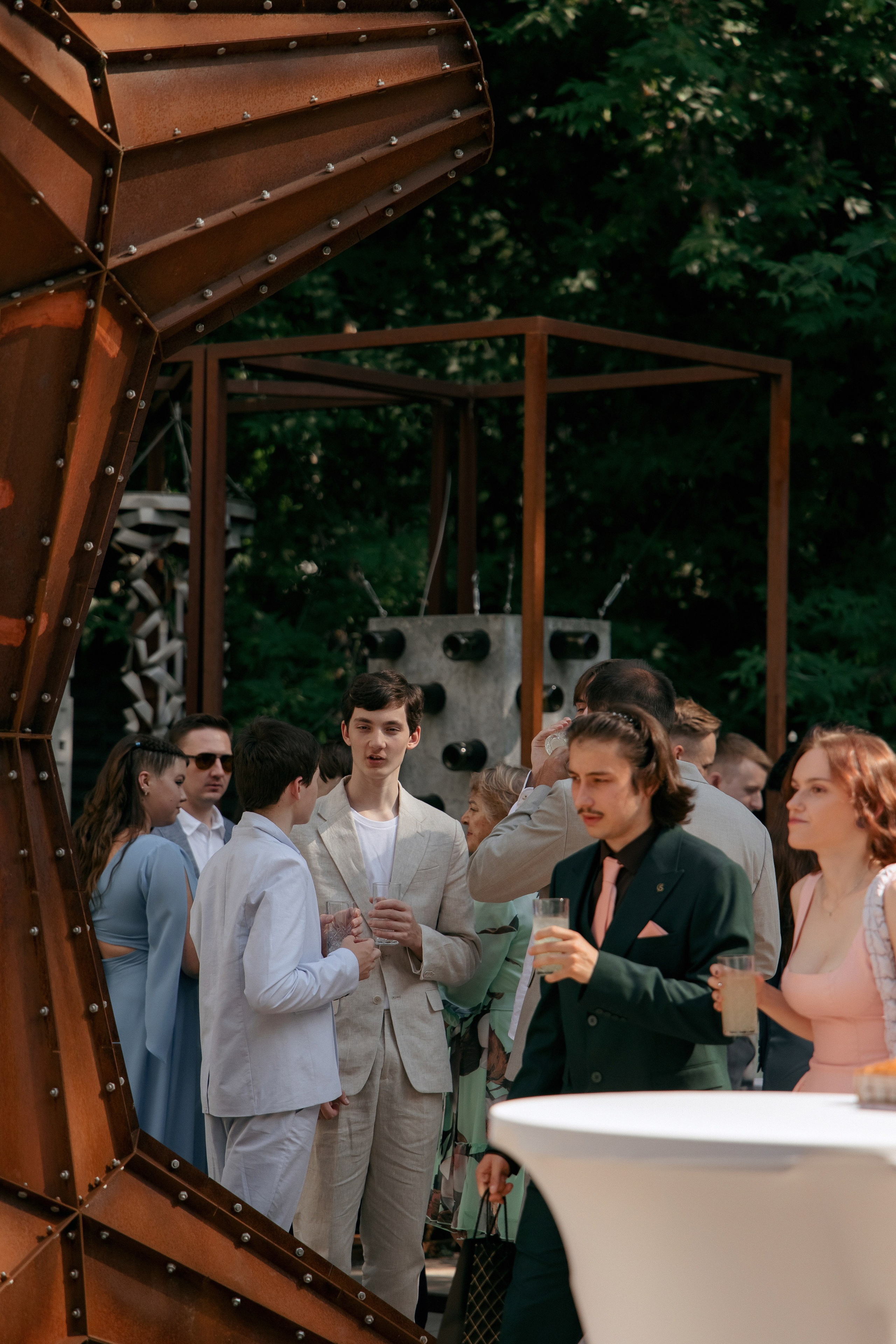 Свадебный ужин в ресторане АРХИТЕКТОР. Свадебный фотограф Москва