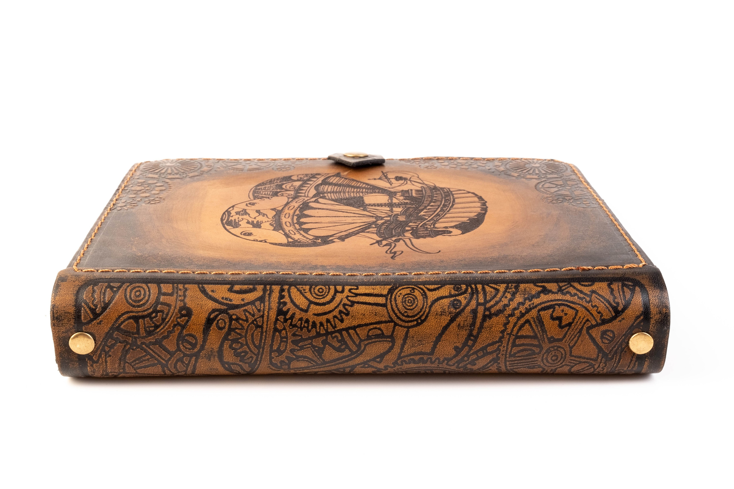 Кожаный блокнот. Иванова Екатерина. Фотограф Омск