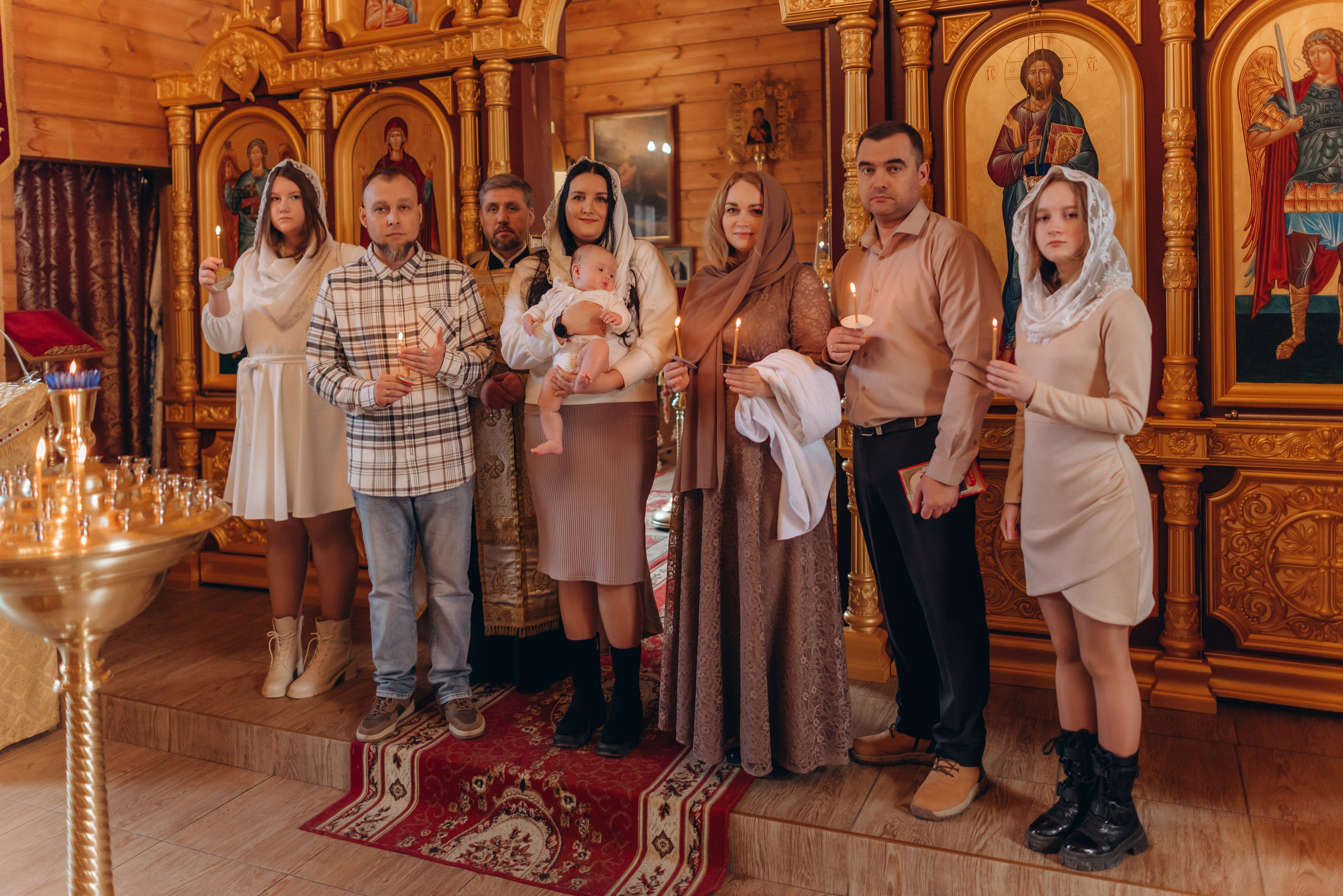 Крещение. Фотограф Кирилл Друлин