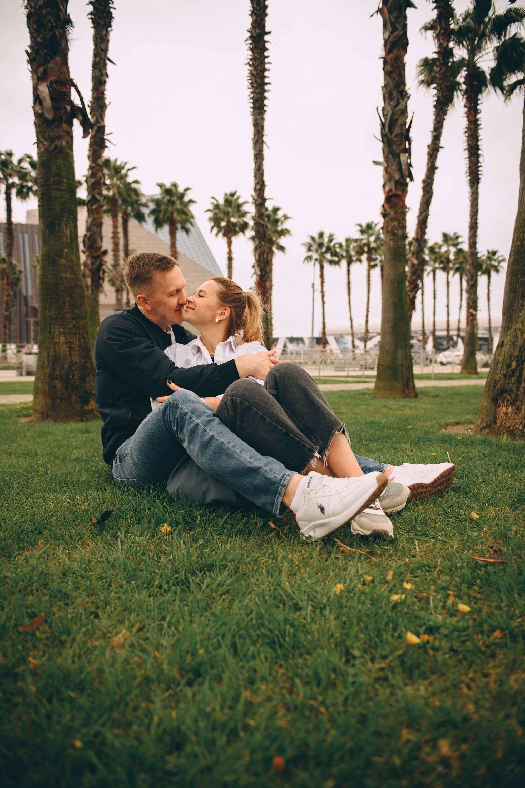 Пальмовая аллея и любовь. Свадебный и семейный фотограф София Невская