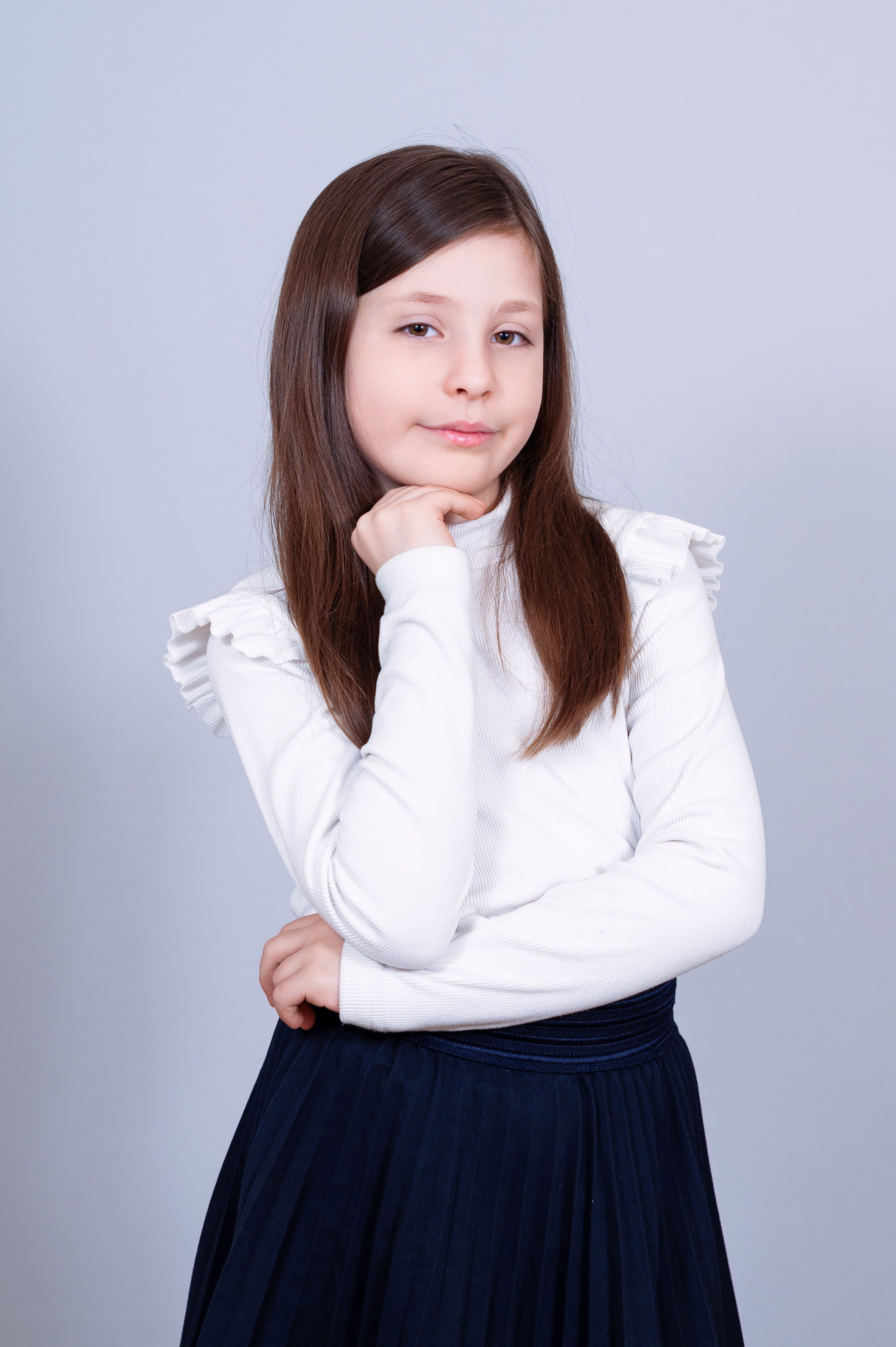 Портрет и виньетка класса. Выпускной школьный альбом в Москве / Школьный фотограф Юлия Михайленко