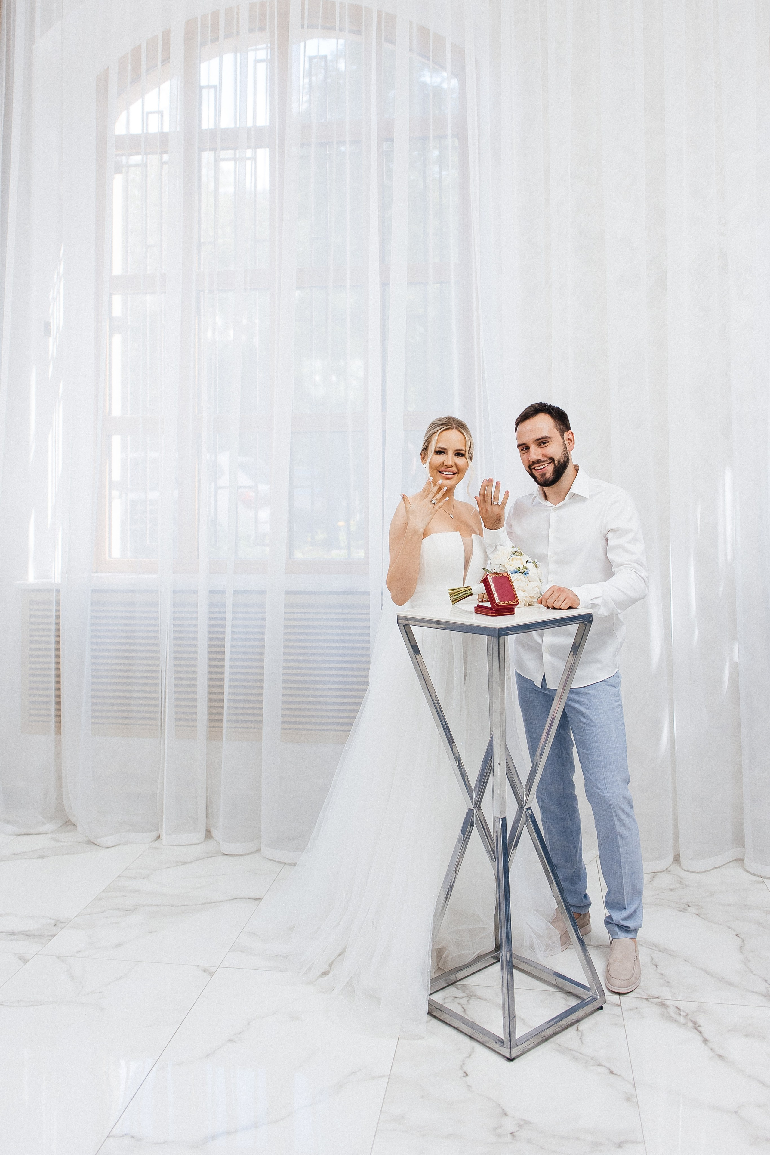 Борис и Ксения (утро + Загс + прогулка). Фотограф в Москве Екатерина Потапова