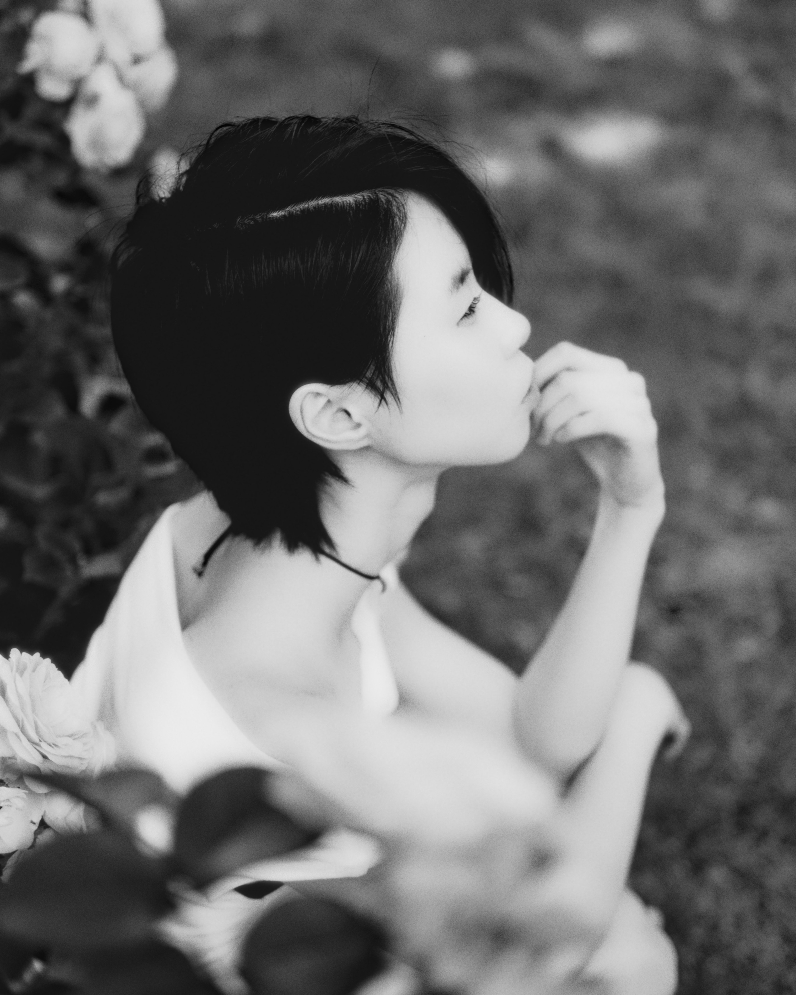 Портретная фотосессия с розами