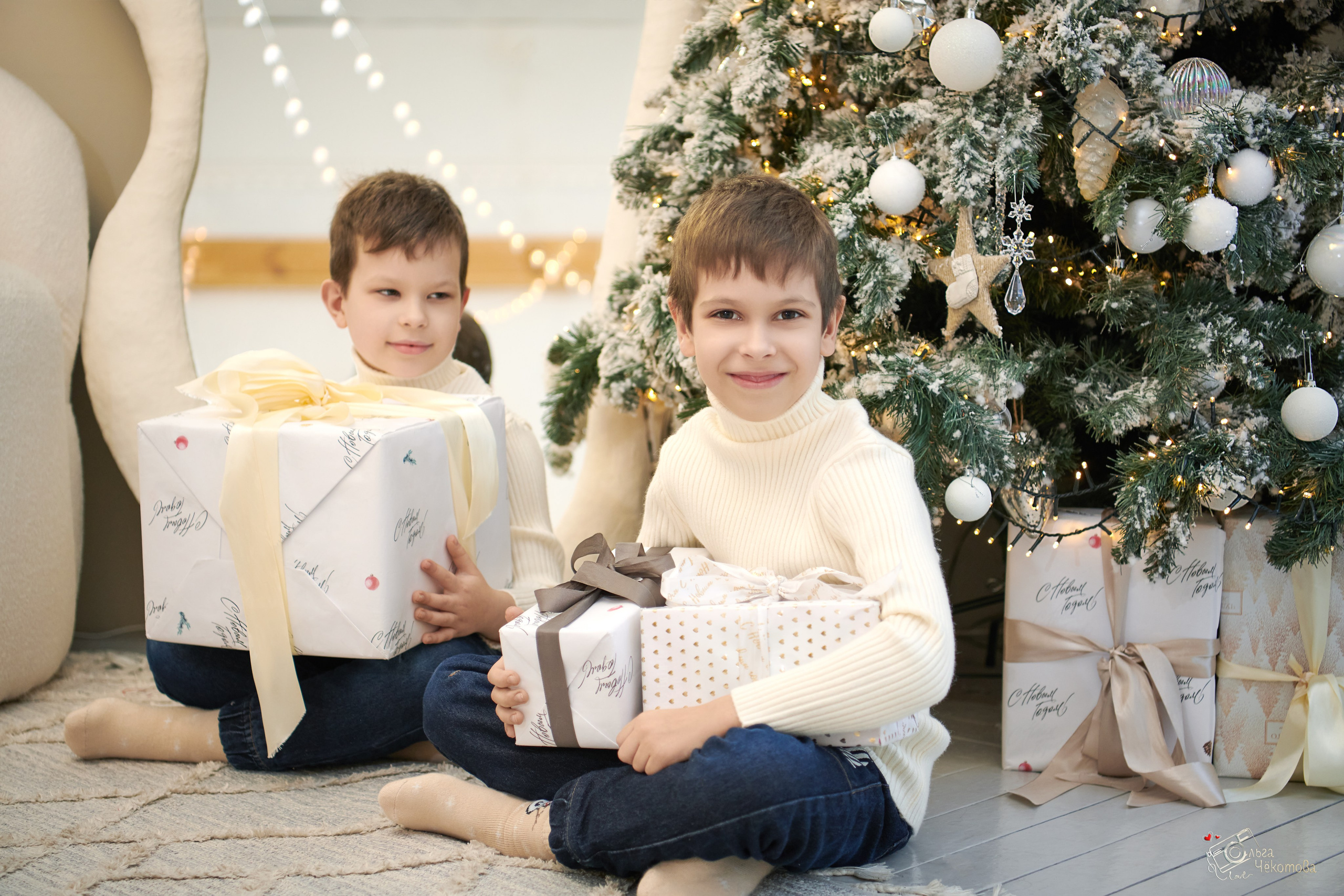 Новогодняя сказка для дружной семьи. Ольга Чёкотова (Фотограф Кострома)