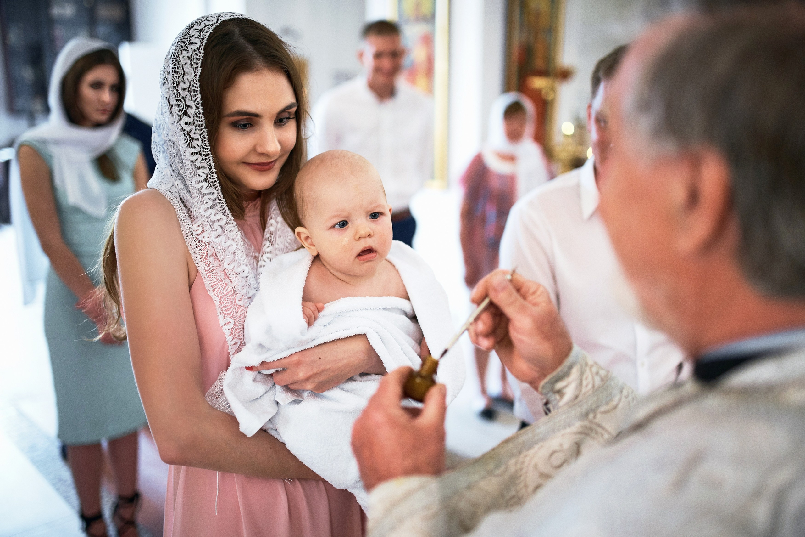 Крестины. Фотограф Олег Сотник